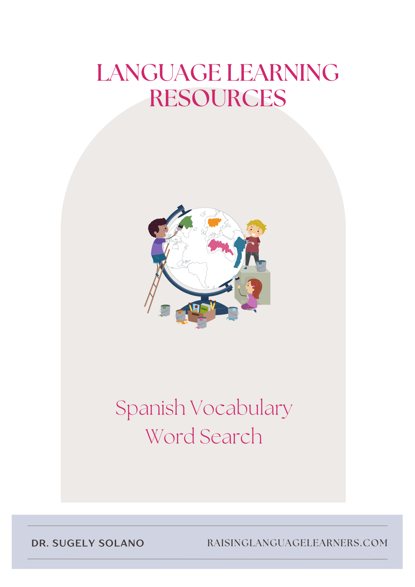 Spanish Vocabulary Word Search Worksheets