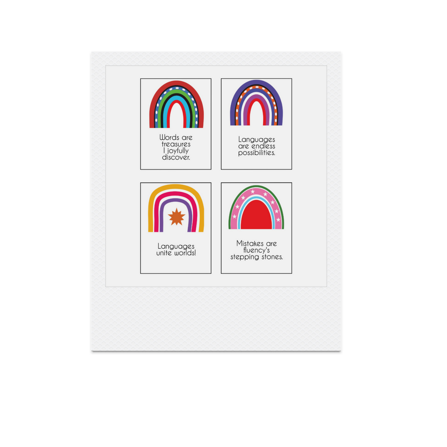 Kid-Friendly Language Learning Affirmations