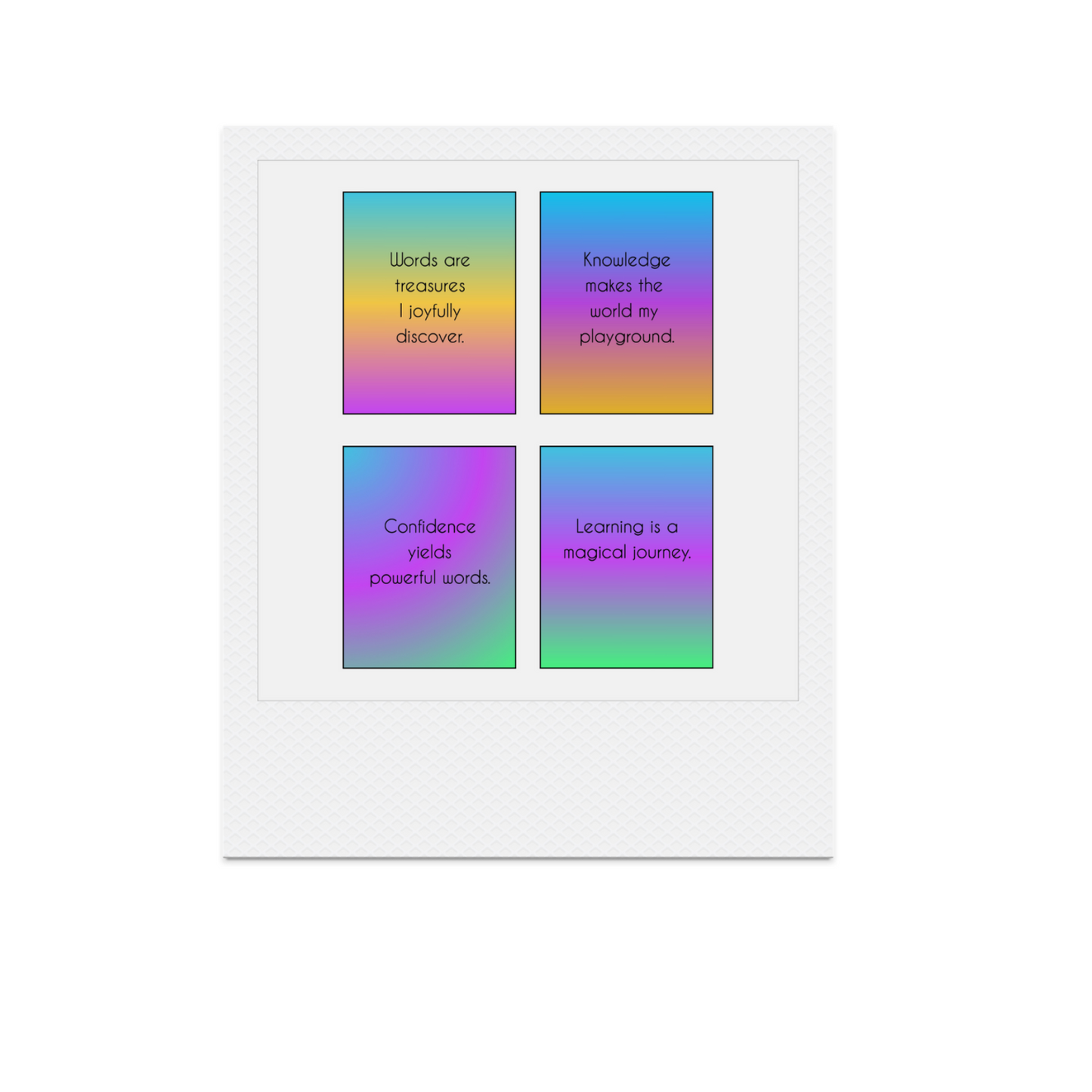 Kid-Friendly Language Learning Affirmations