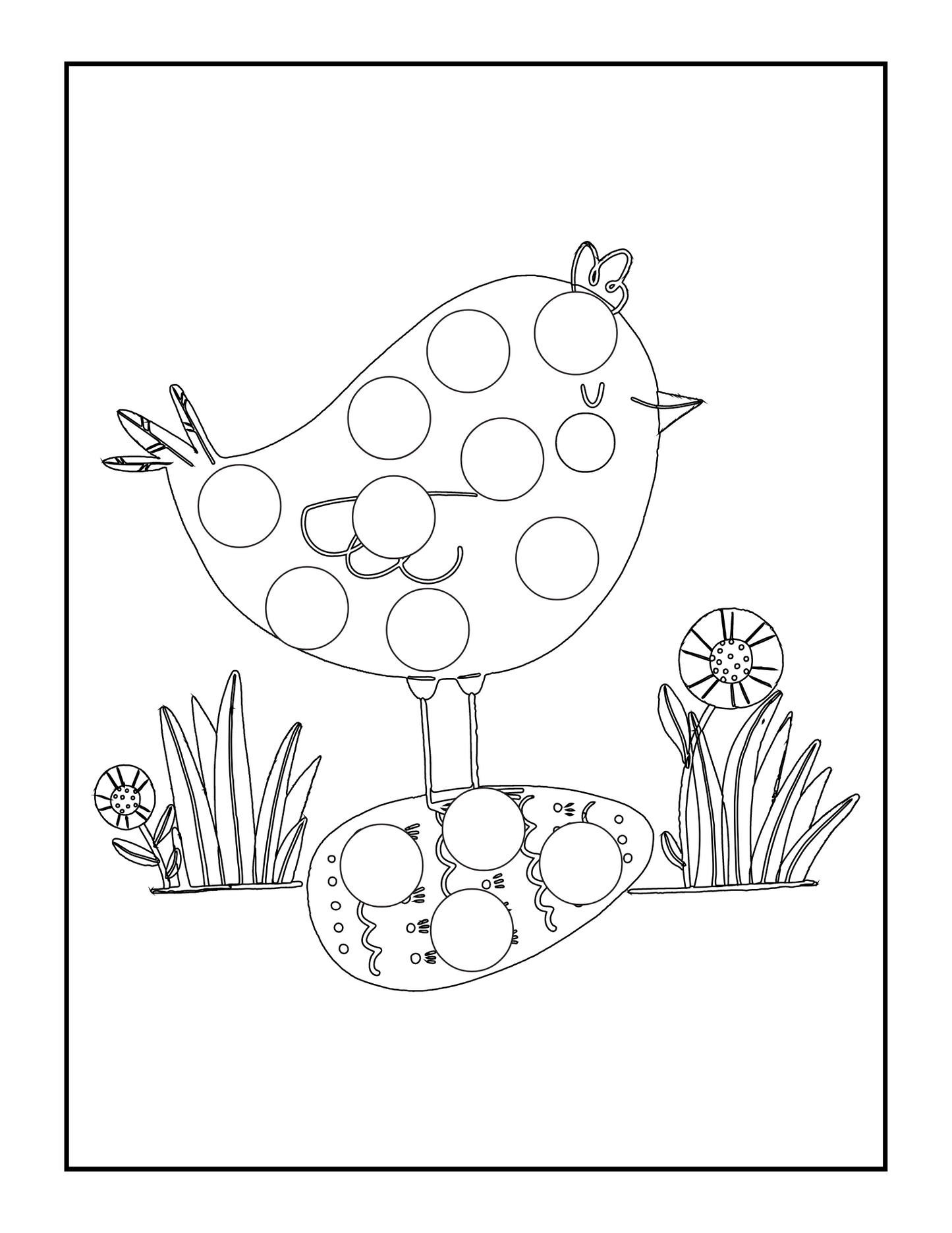 Dot Marker Animals Activity Book  (Printable)