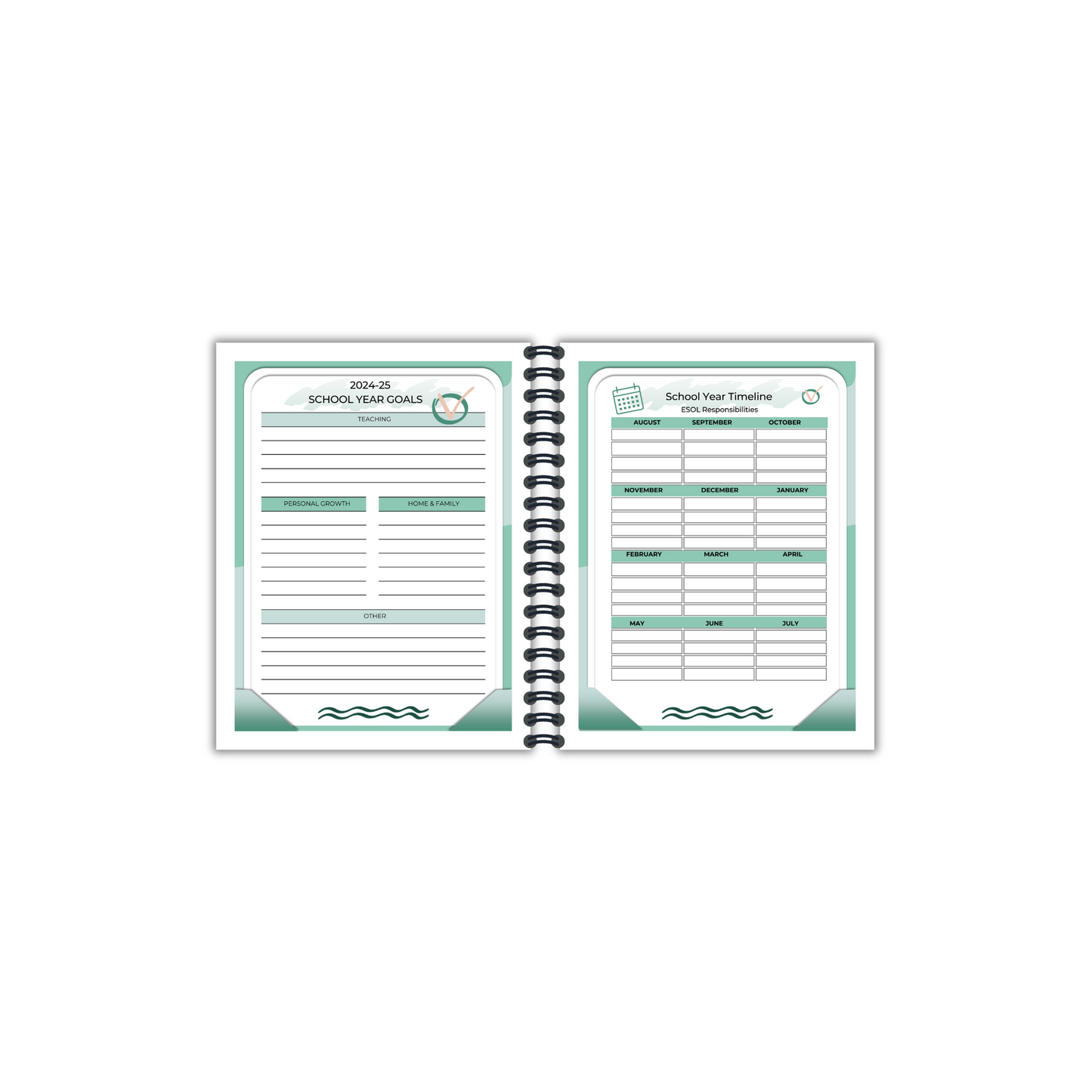 ESL Teacher Planner (Paper Back)