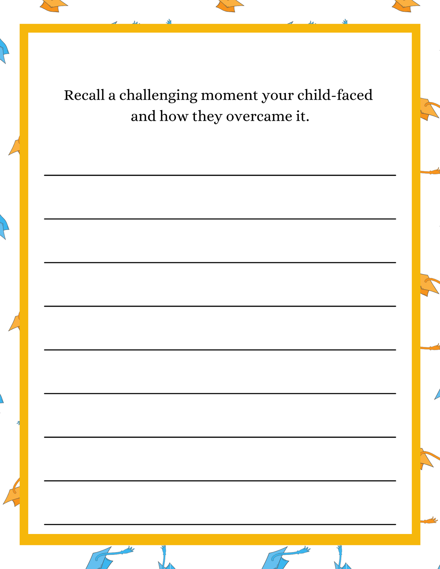 Journeying with Our Graduates: A Parent's Reflective Journal