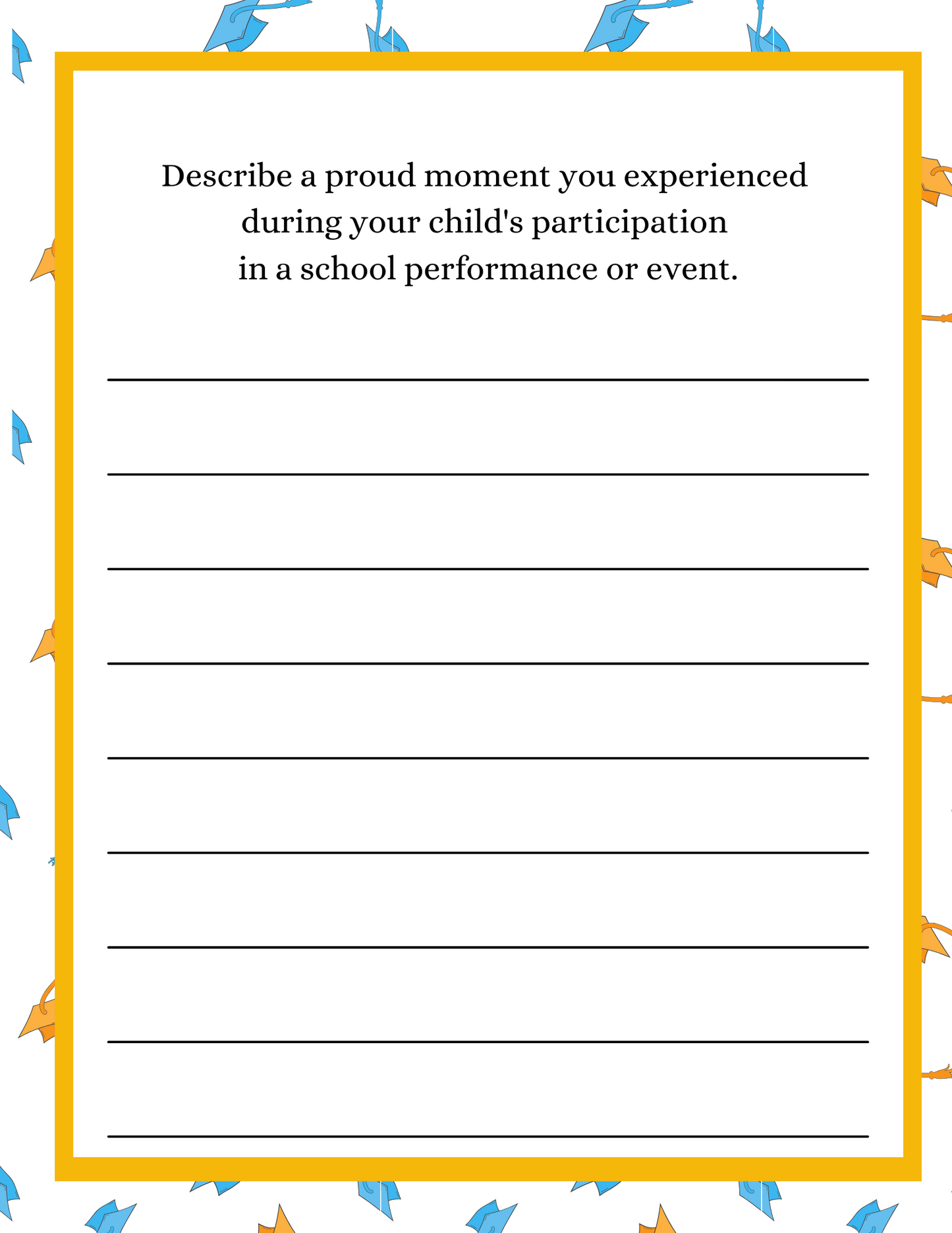 Journeying with Our Graduates: A Parent's Reflective Journal