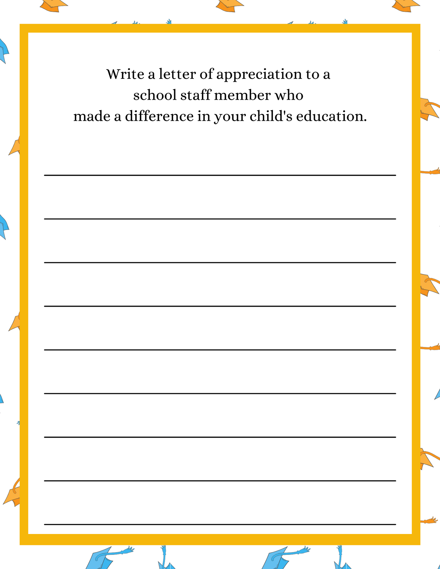 Journeying with Our Graduates: A Parent's Reflective Journal