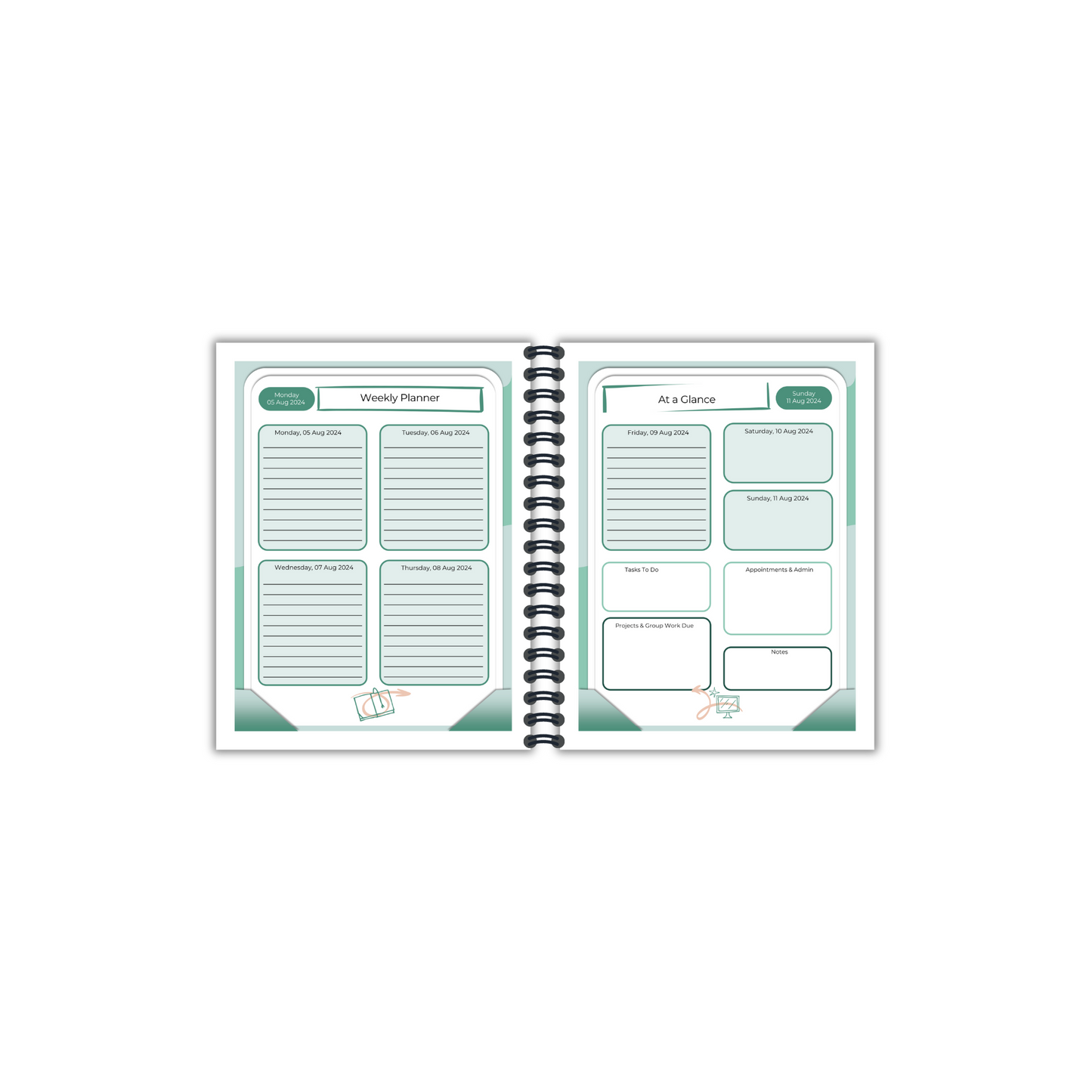 ESL Teacher 2025 - 26 Planner (Paper Back)