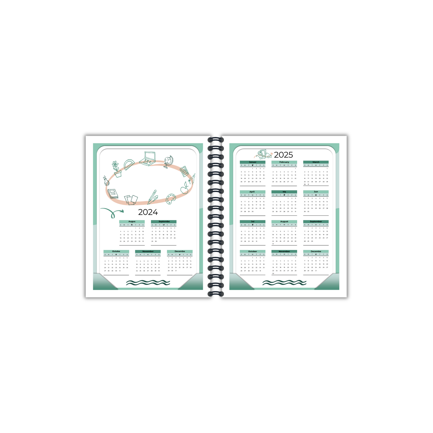 ESL Teacher 2025 - 26 Planner (Paper Back)