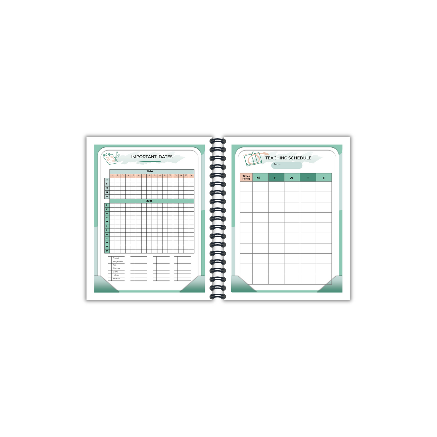 ESL Teacher Planner (Paper Back)
