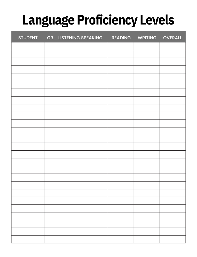 2023 - 2024 ESL Teacher Planner (Black & White Paperback)