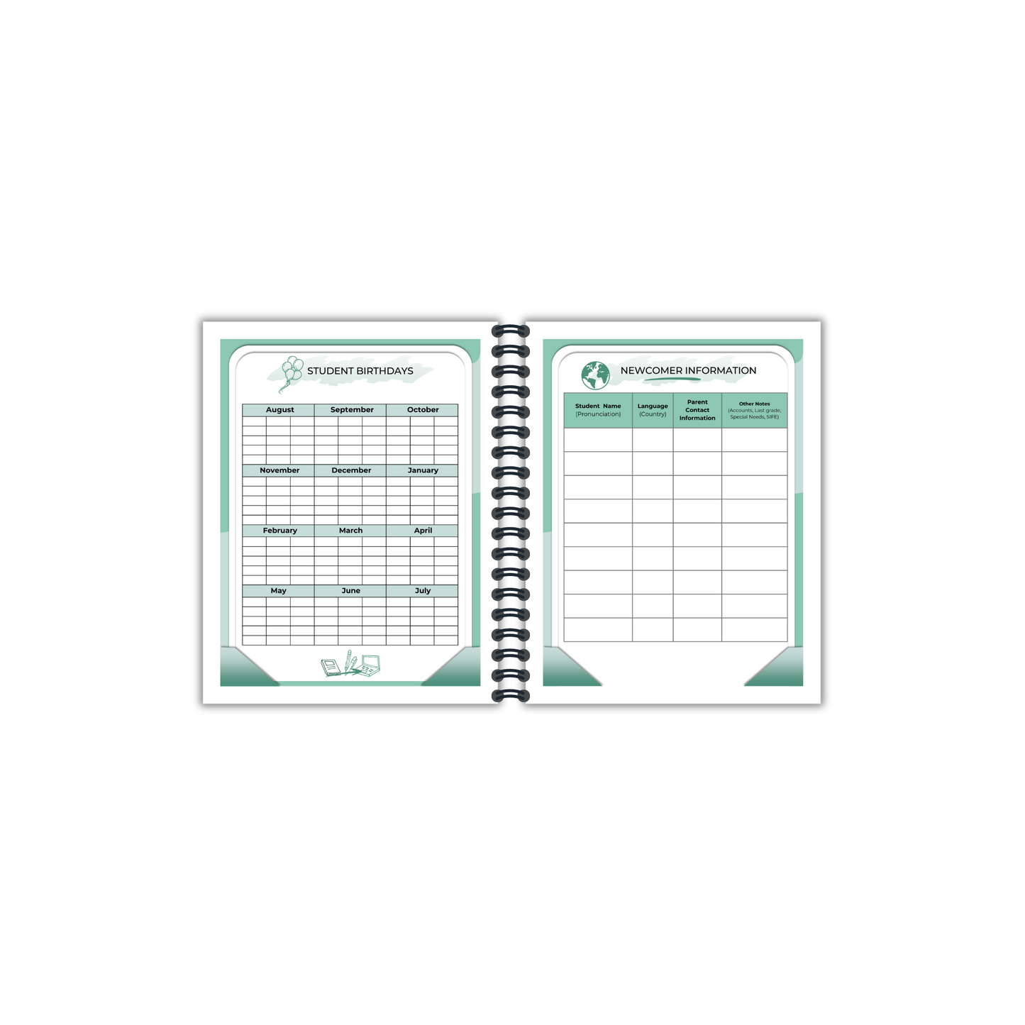 ESL Teacher Planner (Paper Back)