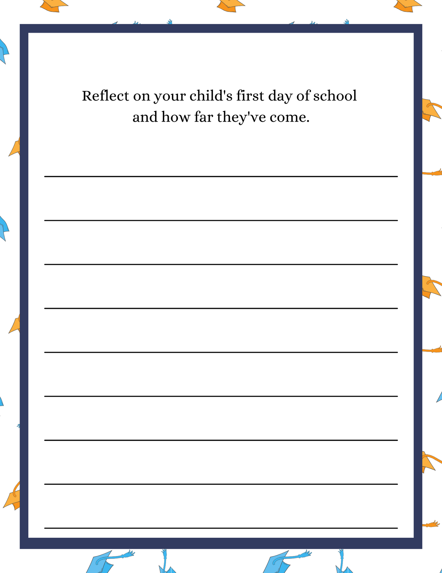 Journeying with Our Graduates: A Parent's Reflective Journal