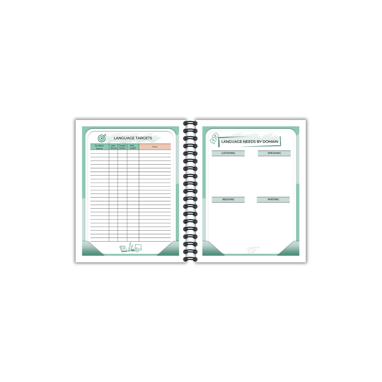 ESL Teacher Planner (Paper Back)