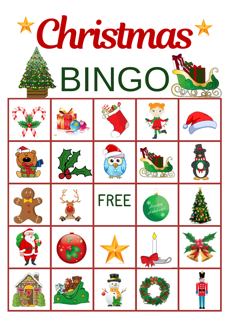 Christmas Bingo Game