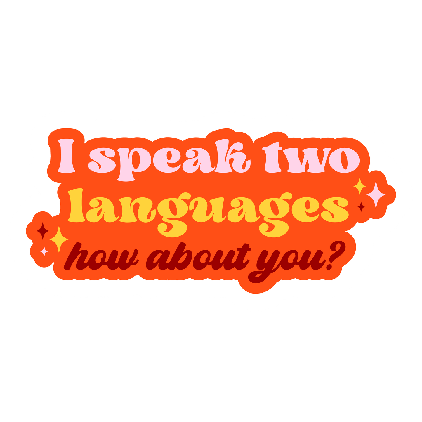Celebrate Bilingualism Stickers Sheet