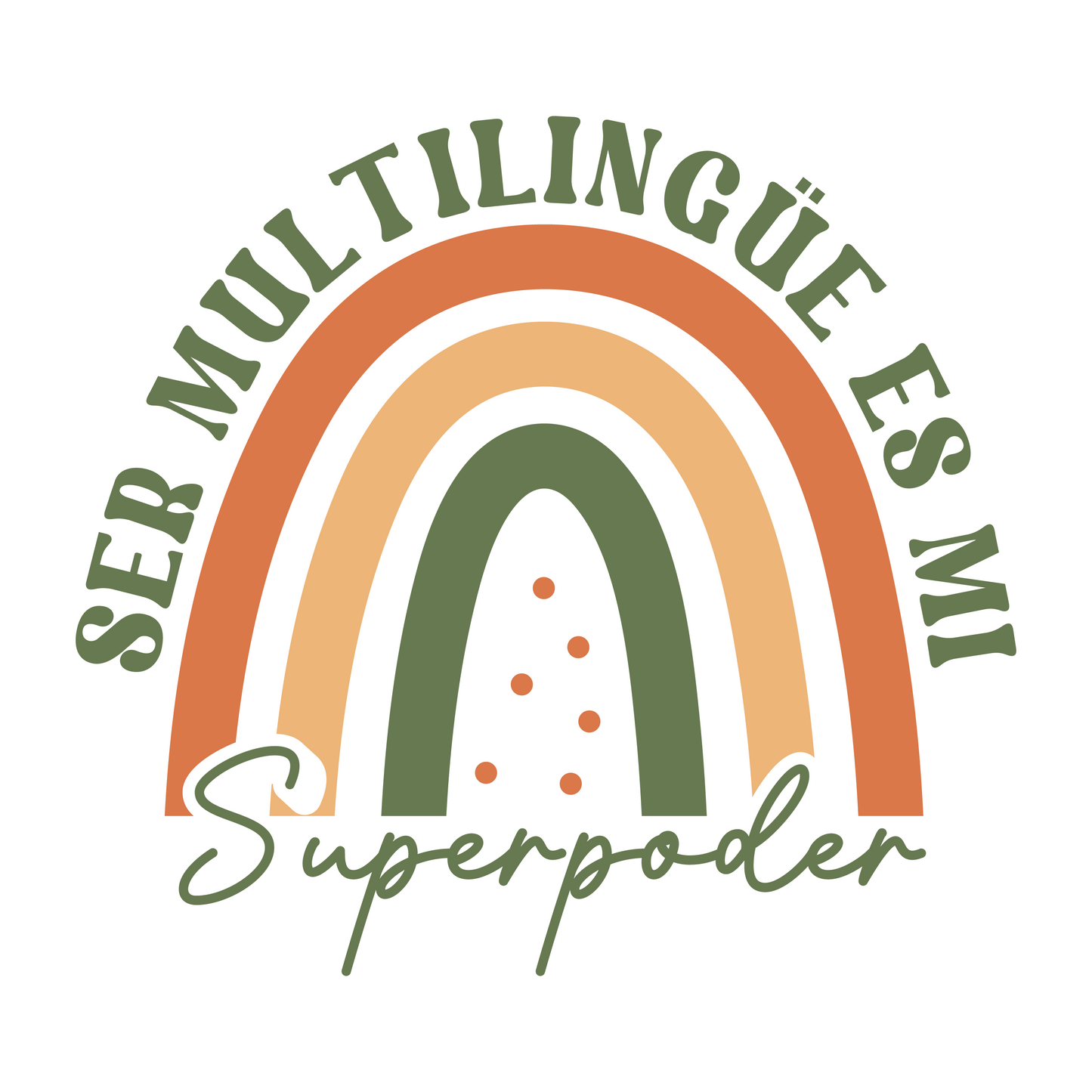 Multilingual Spanish Stickers Sheet