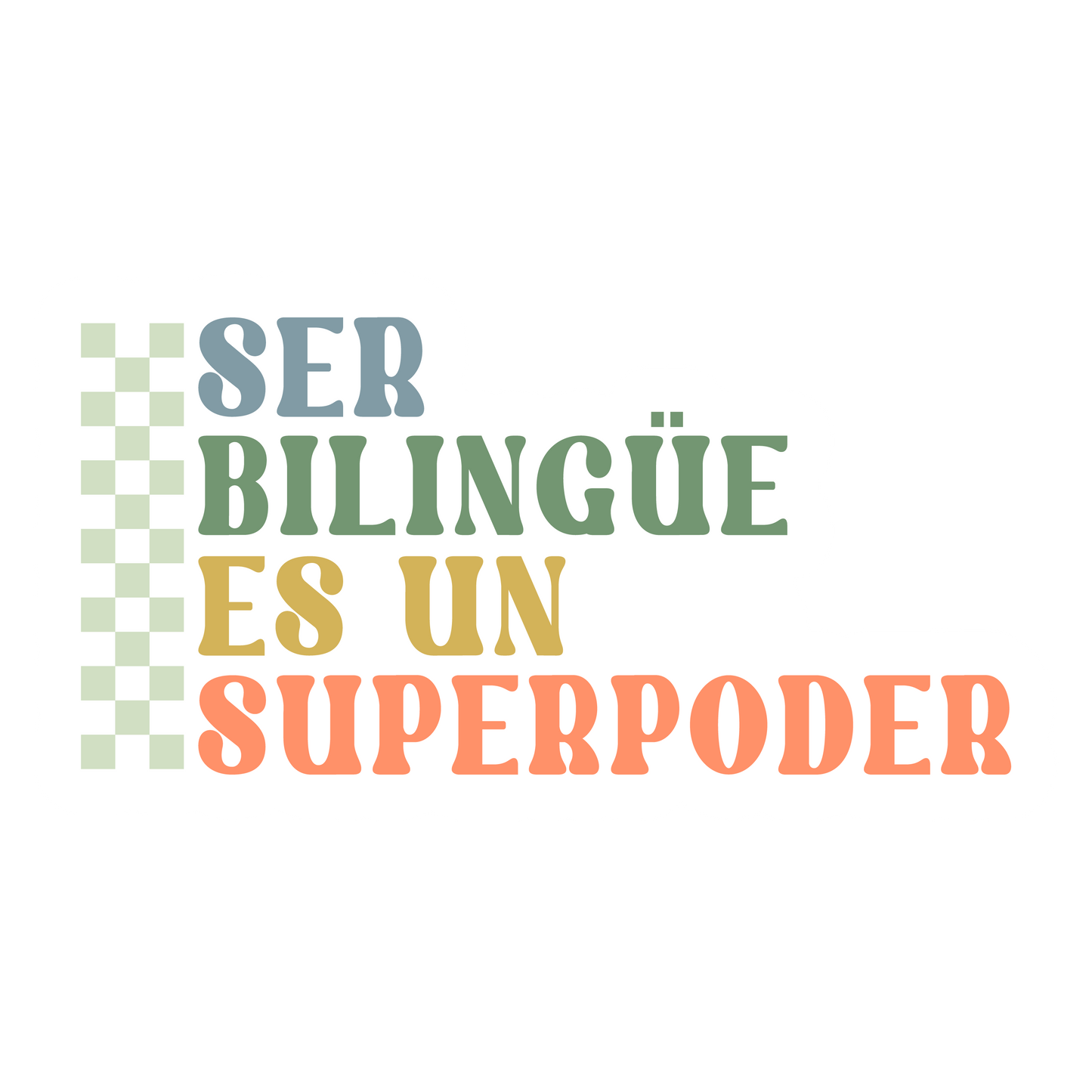 Multilingual Spanish Stickers Sheet