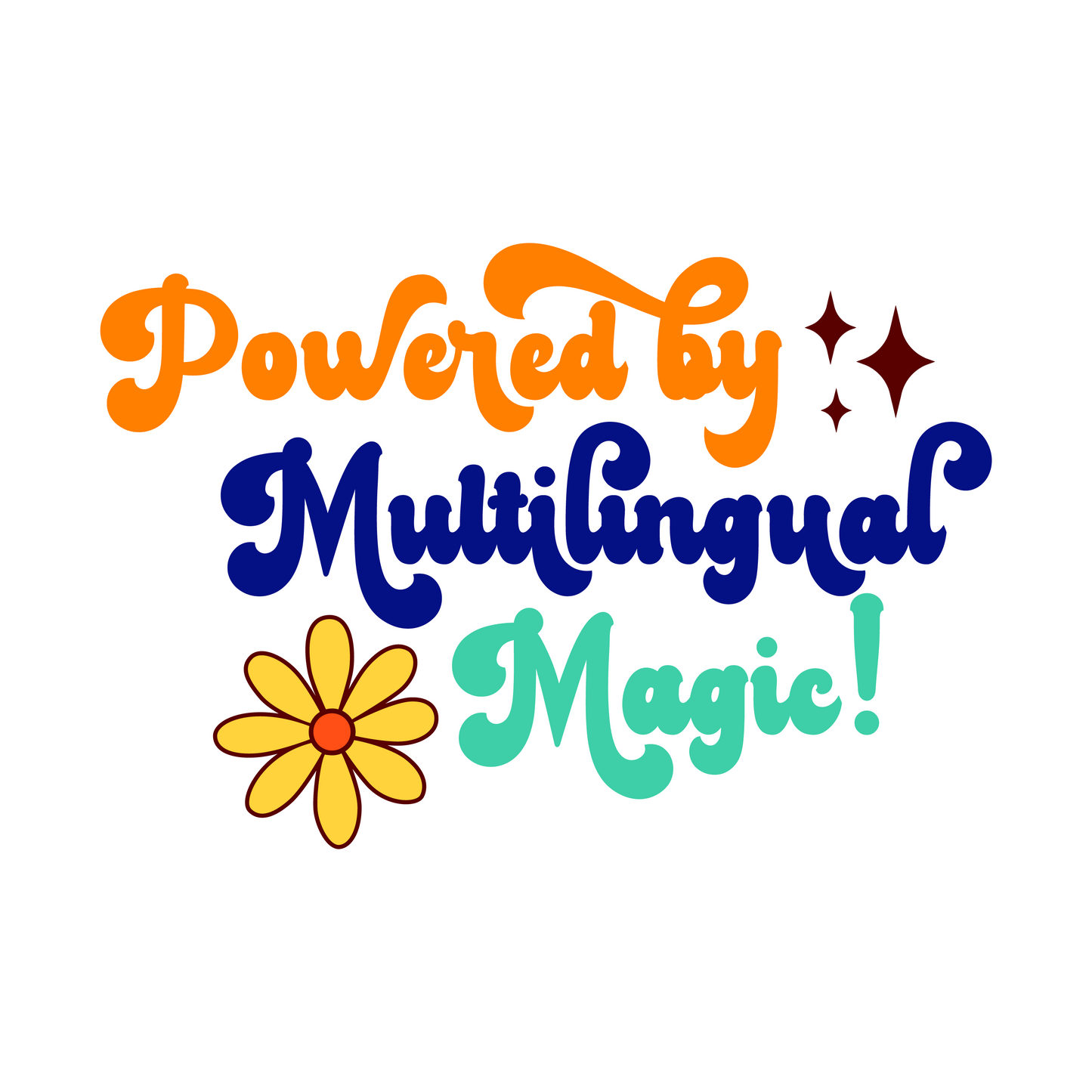 Celebrate Bilingualism Stickers Sheet