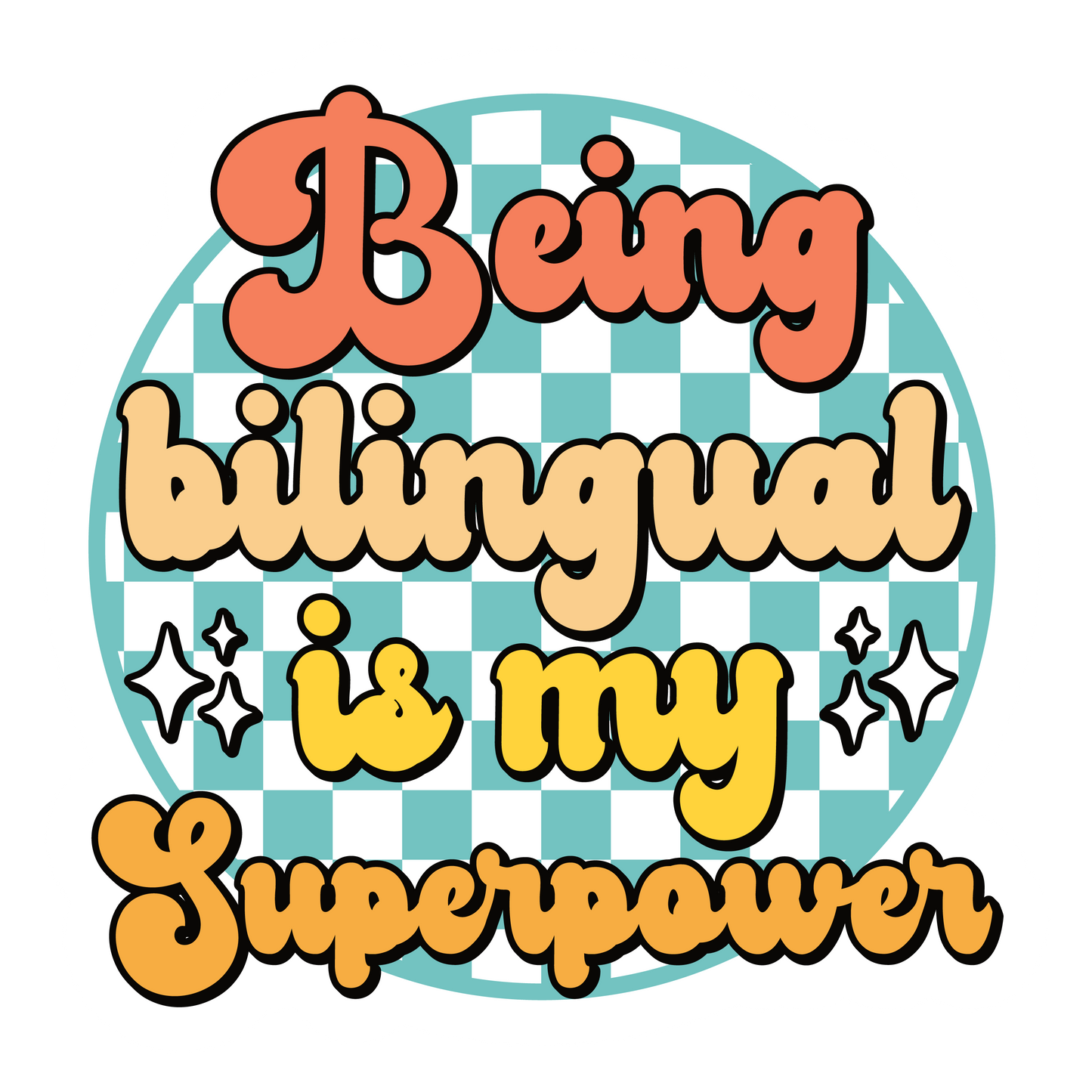 Celebrate Bilingualism Stickers Sheet