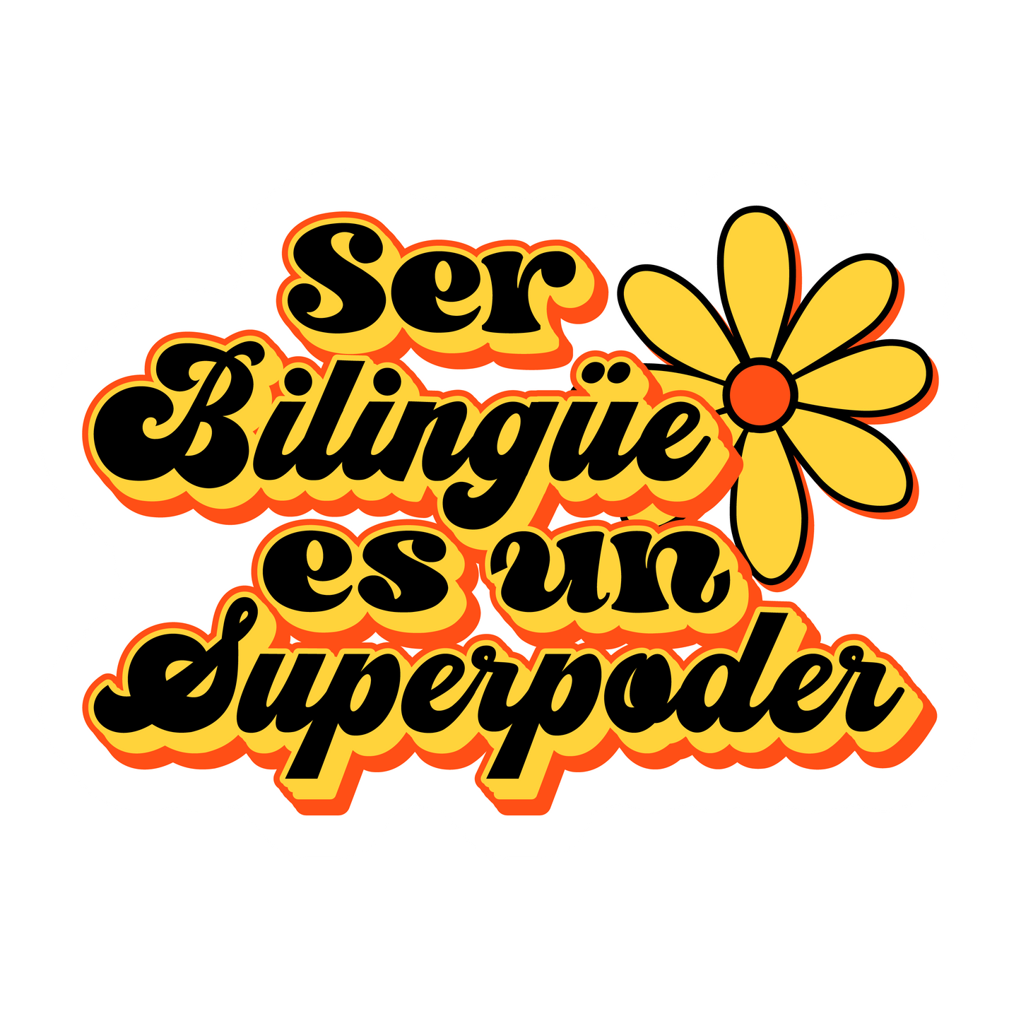 Multilingual Spanish Stickers Sheet