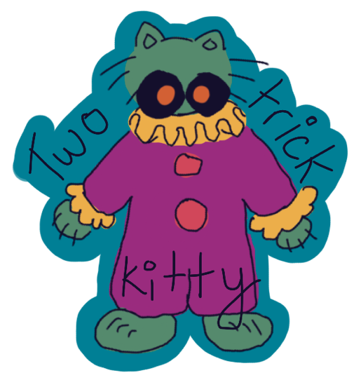 Bilingual Cats Stickers Sheet