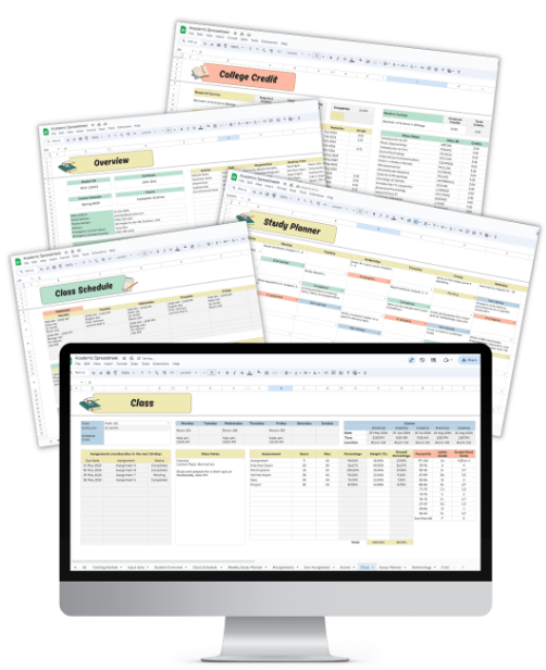 Ultimate Academic Spreadsheet