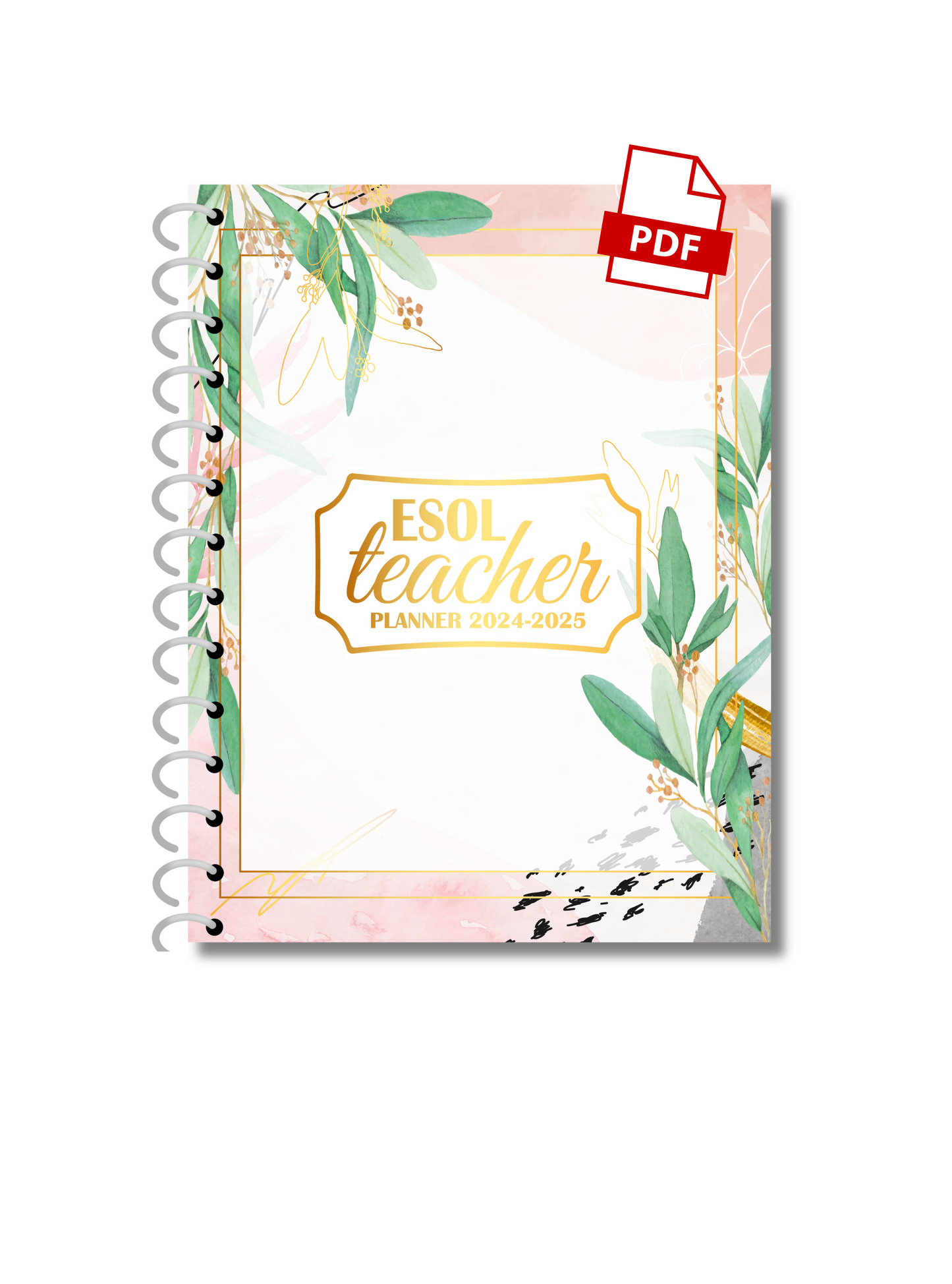 ESL Teacher Planner (PDF Printable)