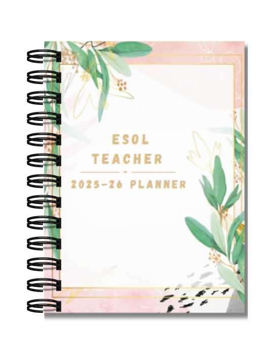 ESL Teacher 2025 - 26 Planner (Paper Back)