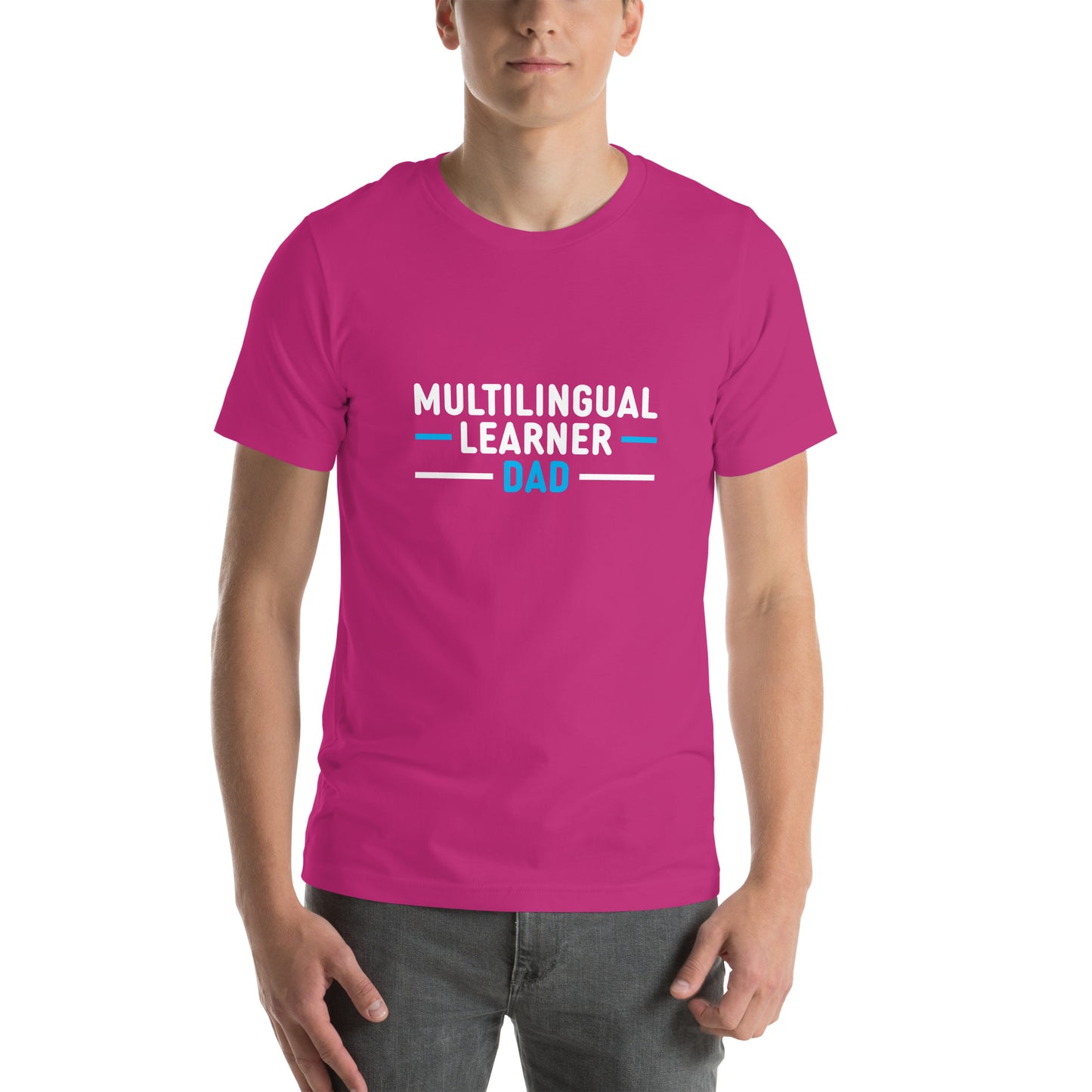 Multilingual Learner Dad T-shirt