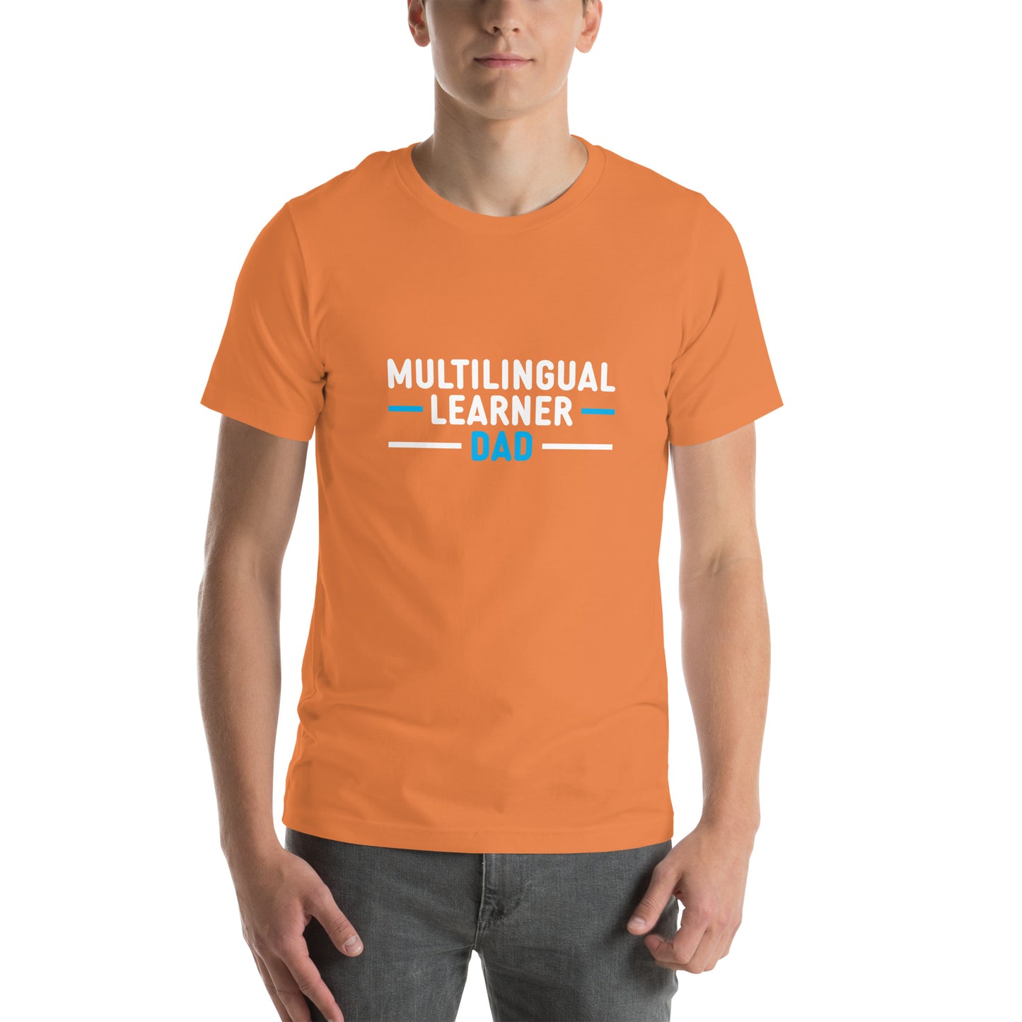 Multilingual Learner Dad T-shirt