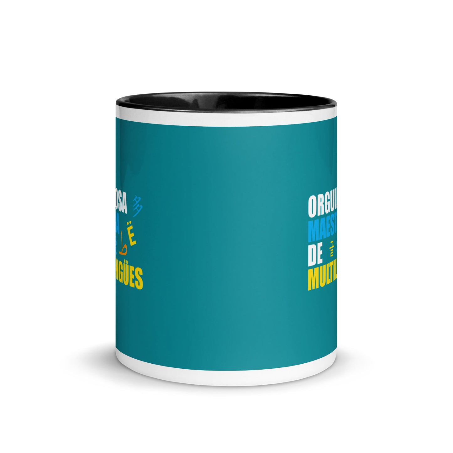 Multilingual Teacher Mug Inside (Spanish)