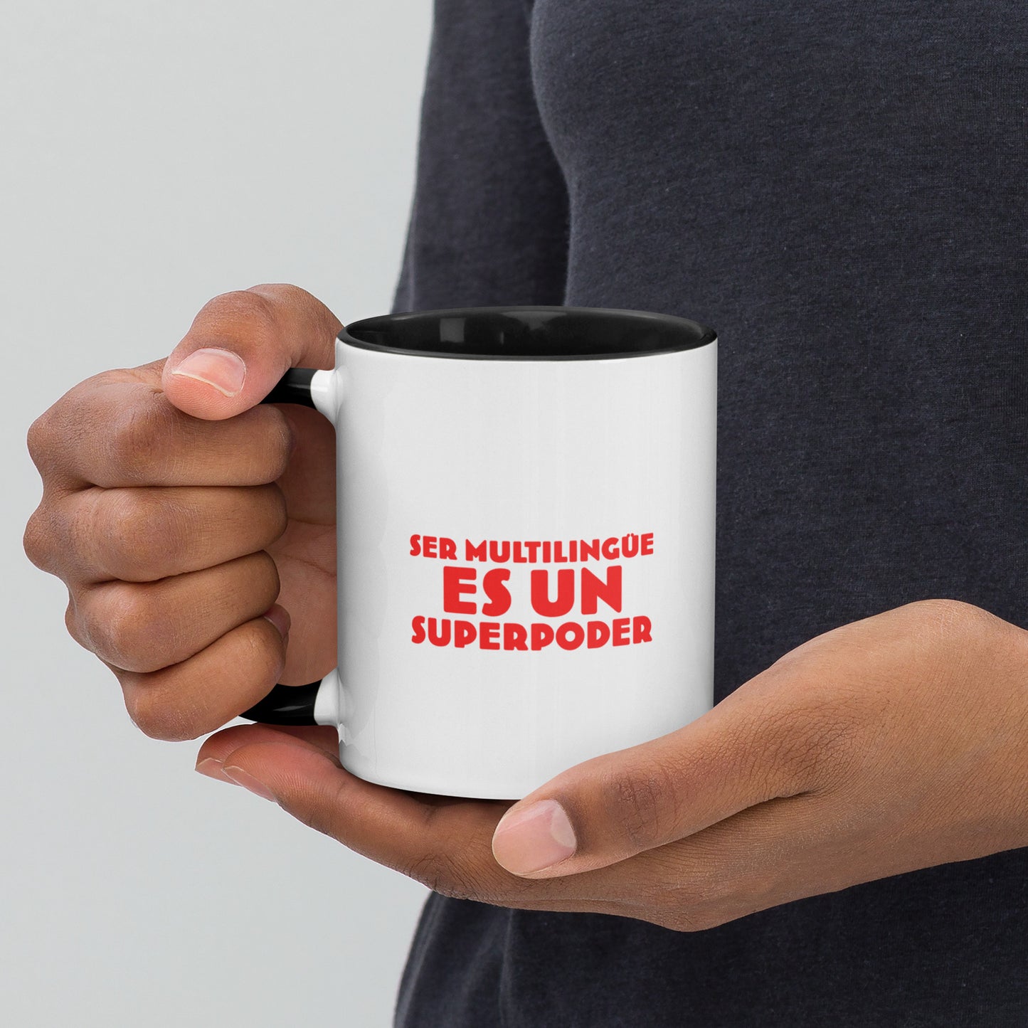 Superpoder Mug with Color Inside