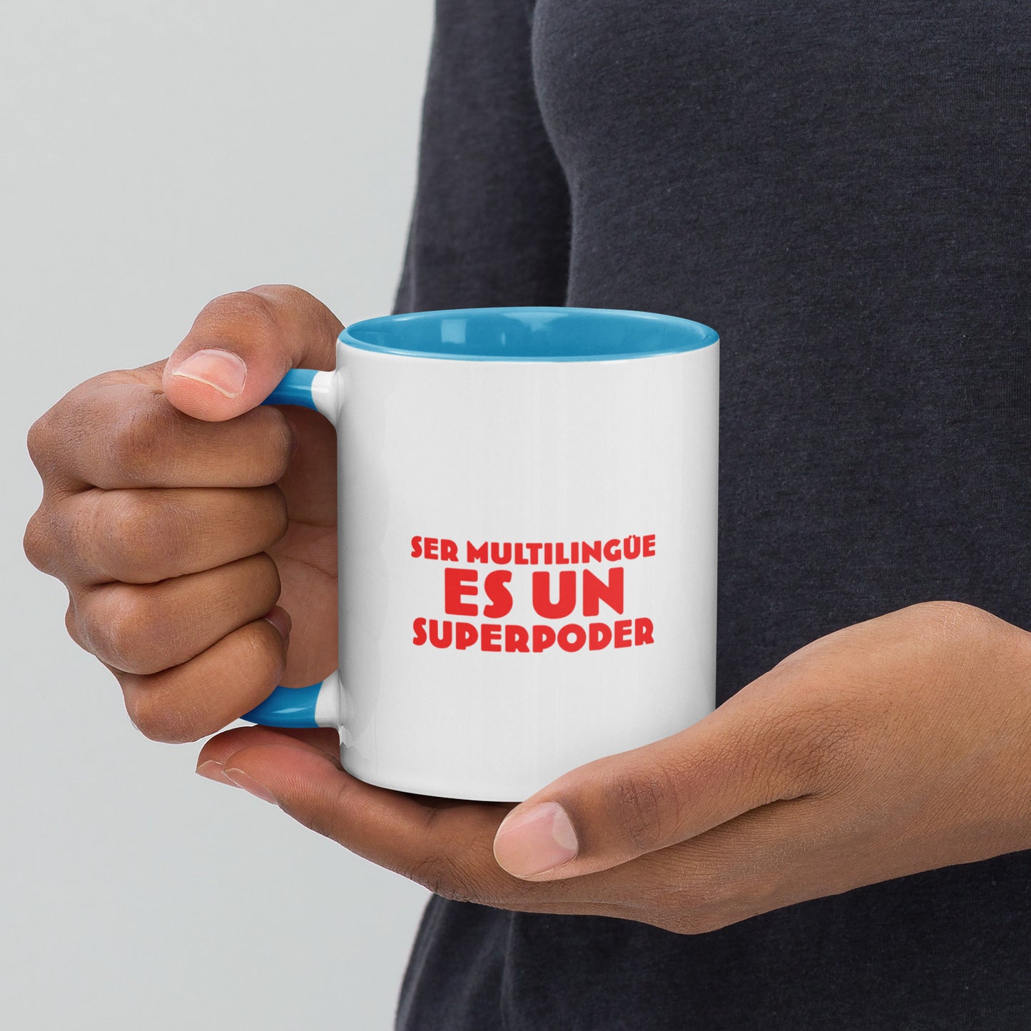 Superpoder Mug with Color Inside