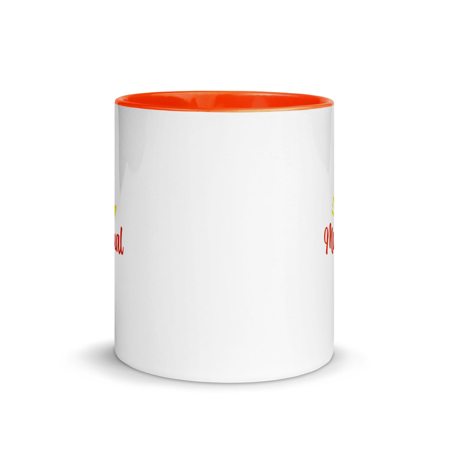 Raising Multilingual Mug with Color Inside.