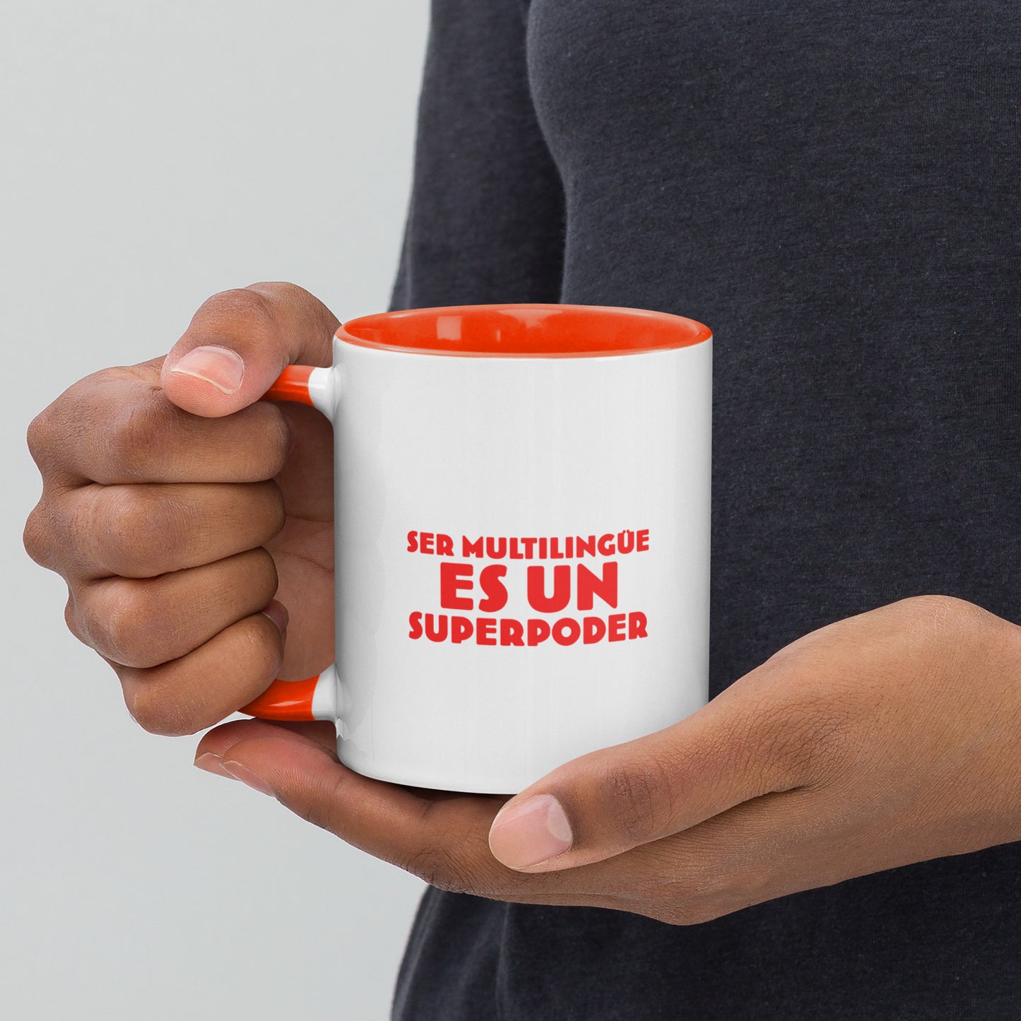 Superpoder Mug with Color Inside