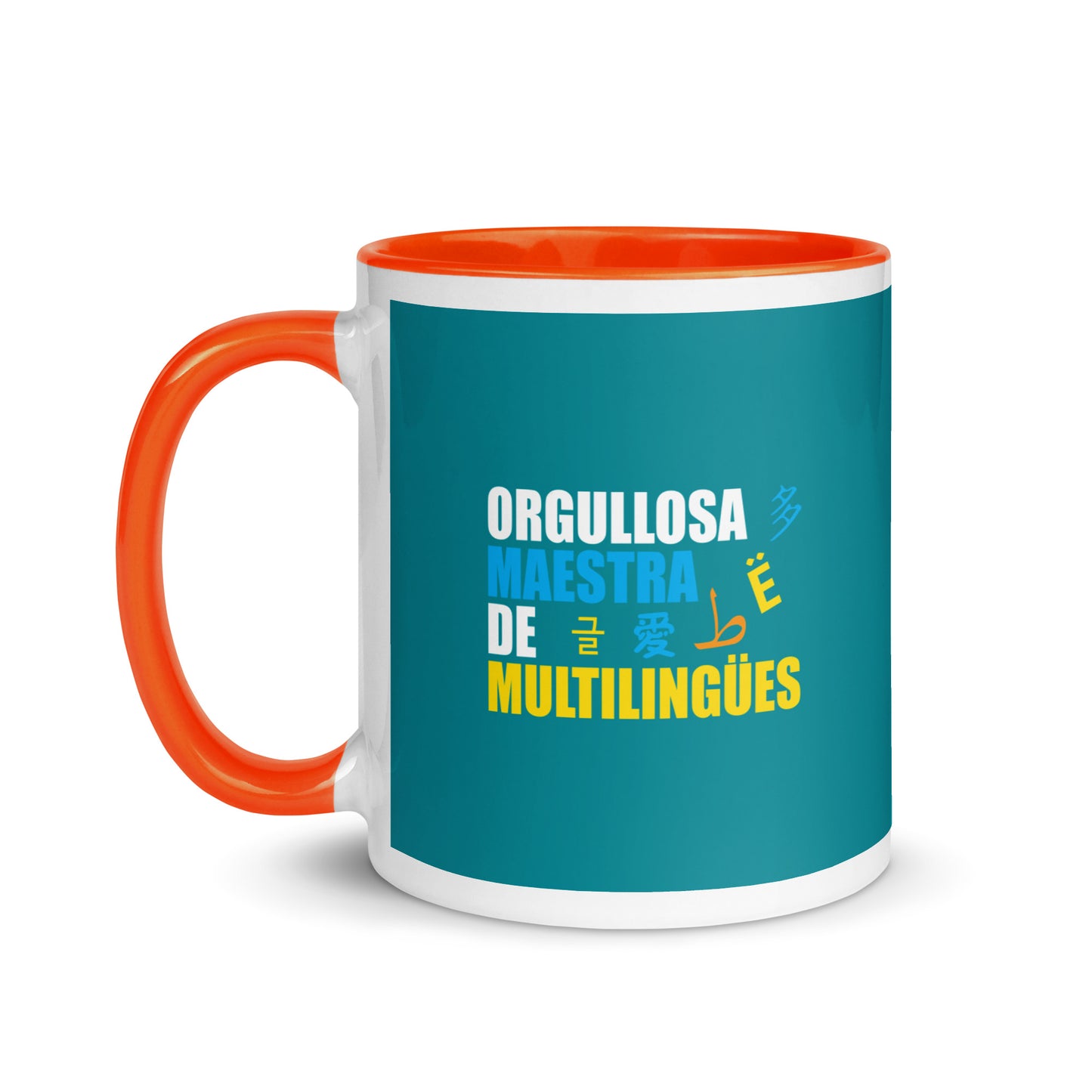 Multilingual Teacher Mug Inside (Spanish)