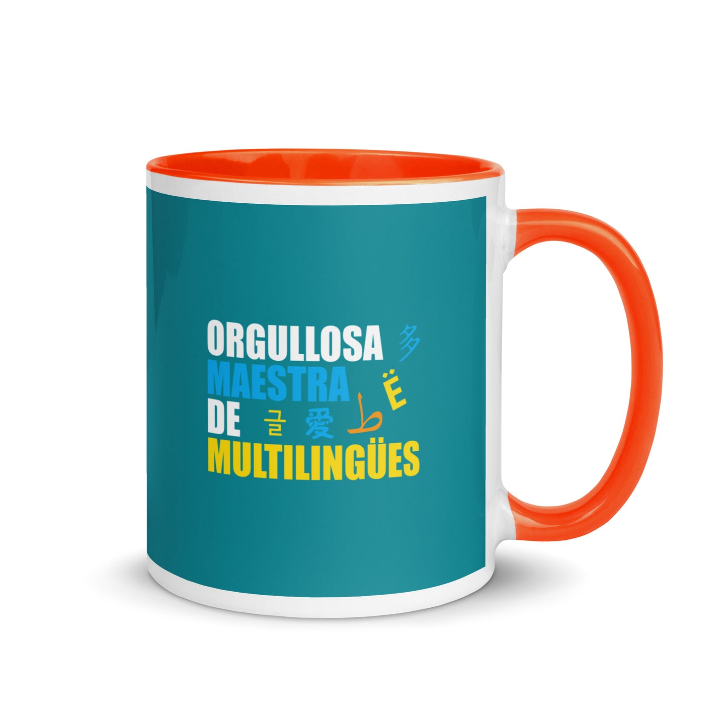 Multilingual Teacher Mug Inside (Spanish)