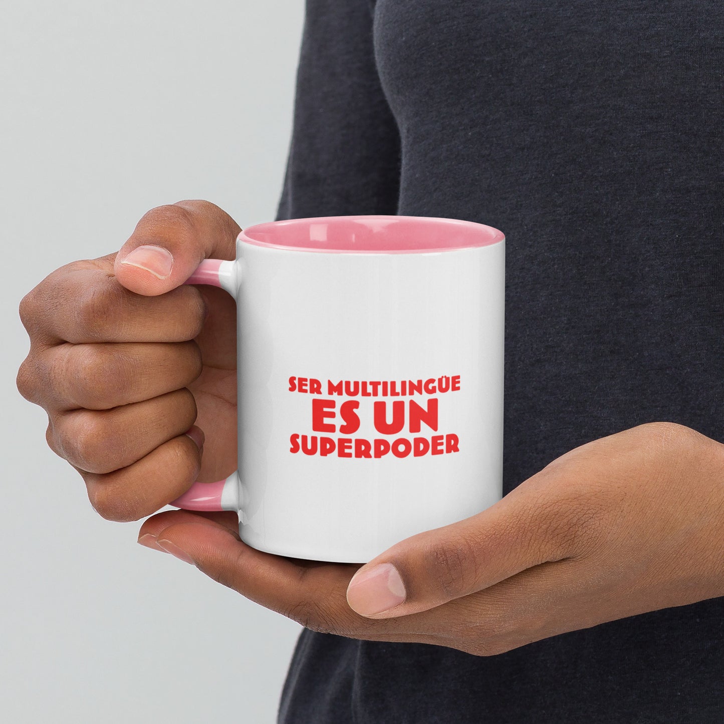 Superpoder Mug with Color Inside