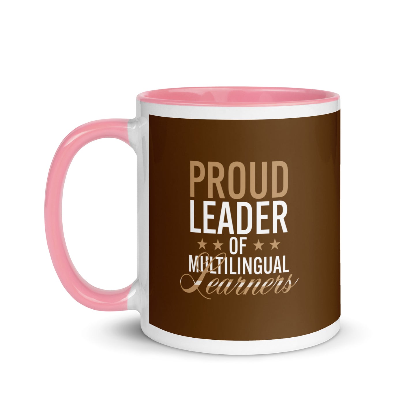 Multilingual Learner Mug with Color Inside