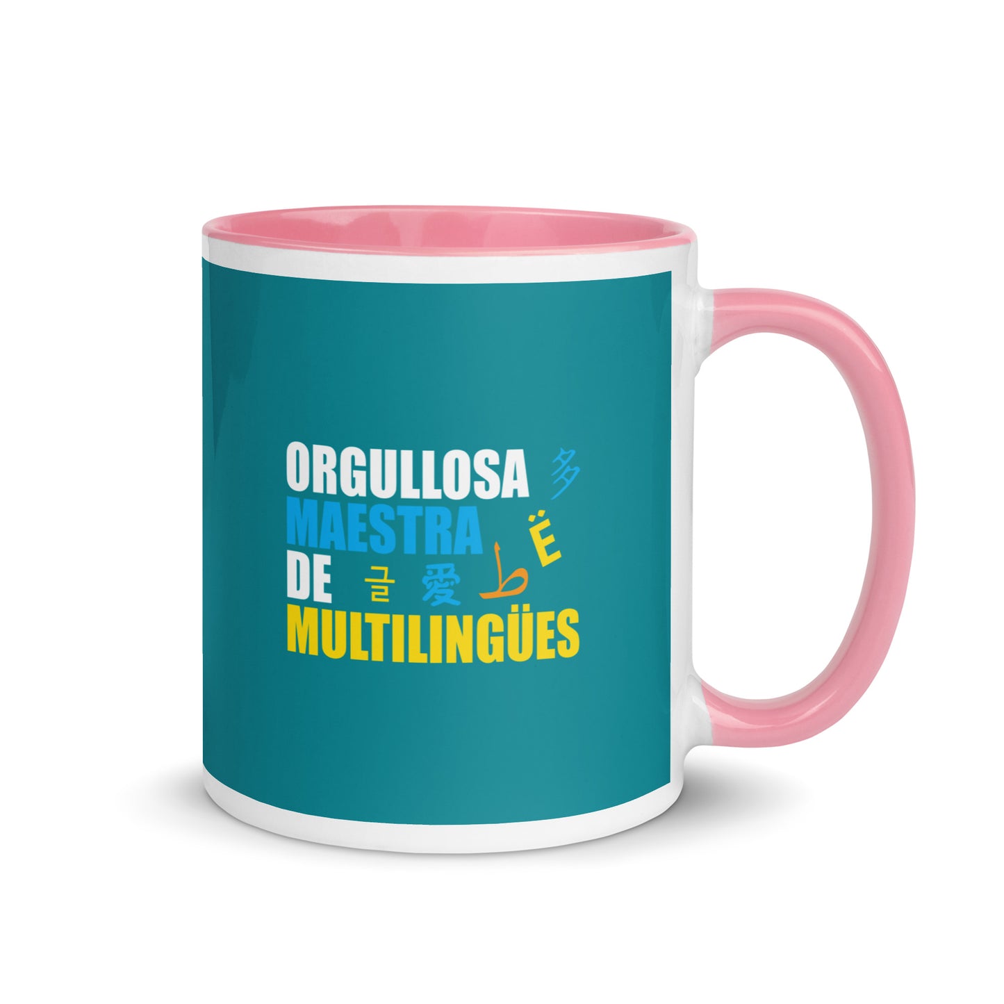 Multilingual Teacher Mug Inside (Spanish)