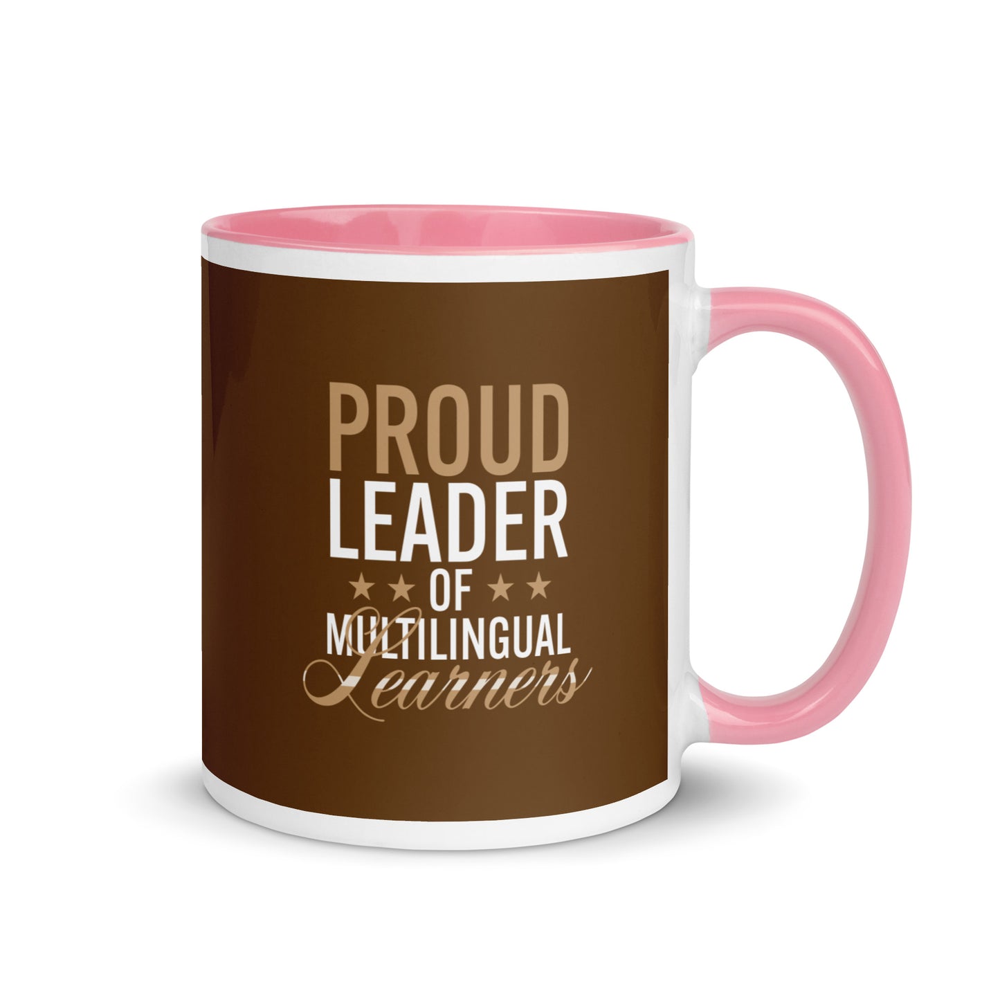 Multilingual Learner Mug with Color Inside