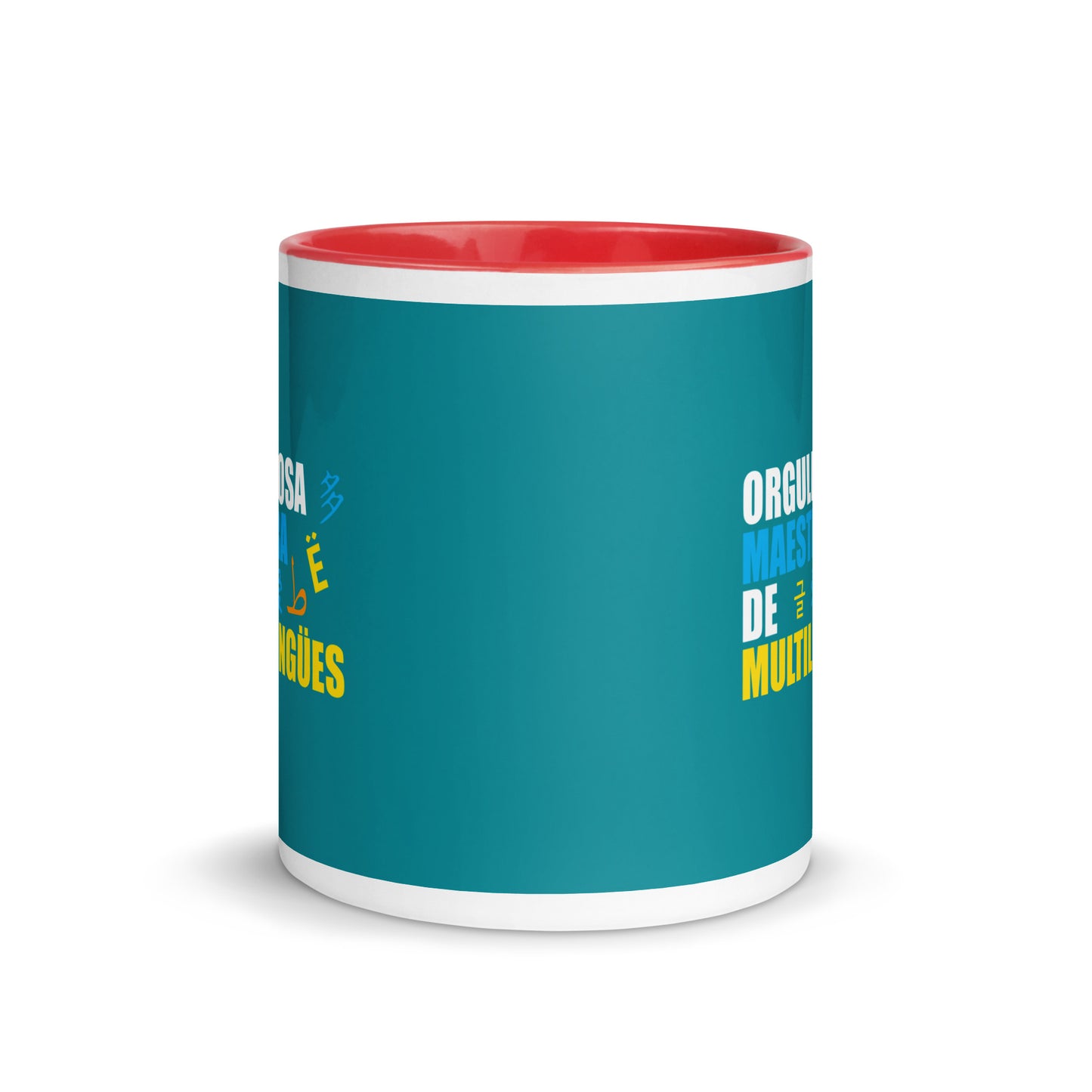 Multilingual Teacher Mug Inside (Spanish)
