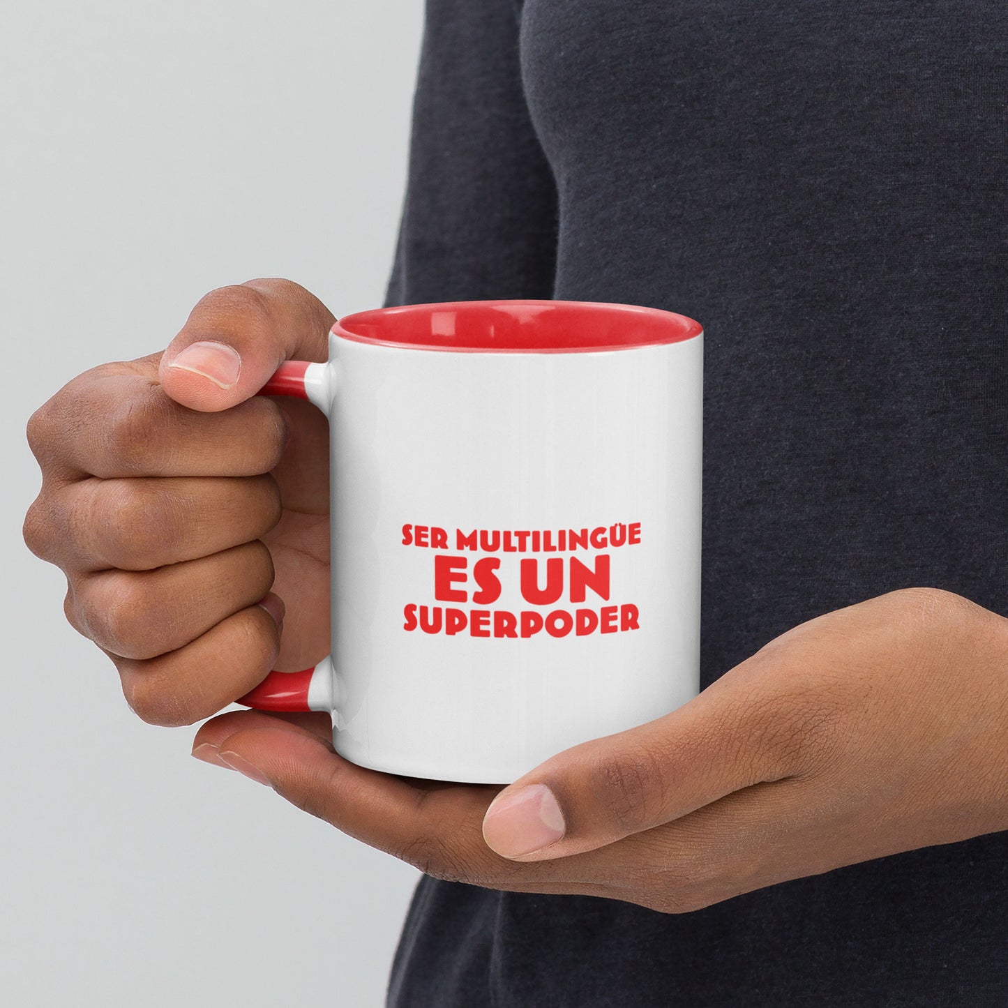 Superpoder Mug with Color Inside