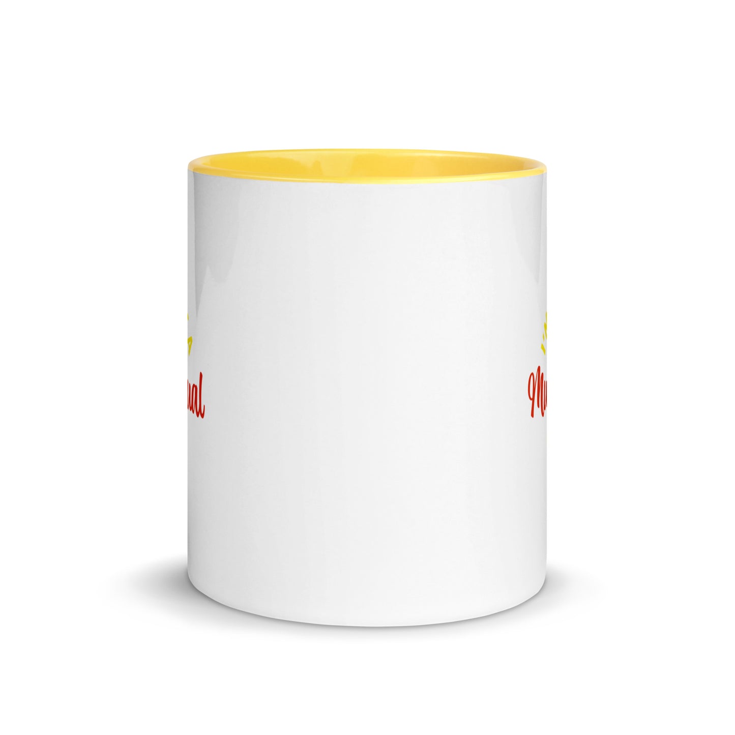 Raising Multilingual Mug with Color Inside.