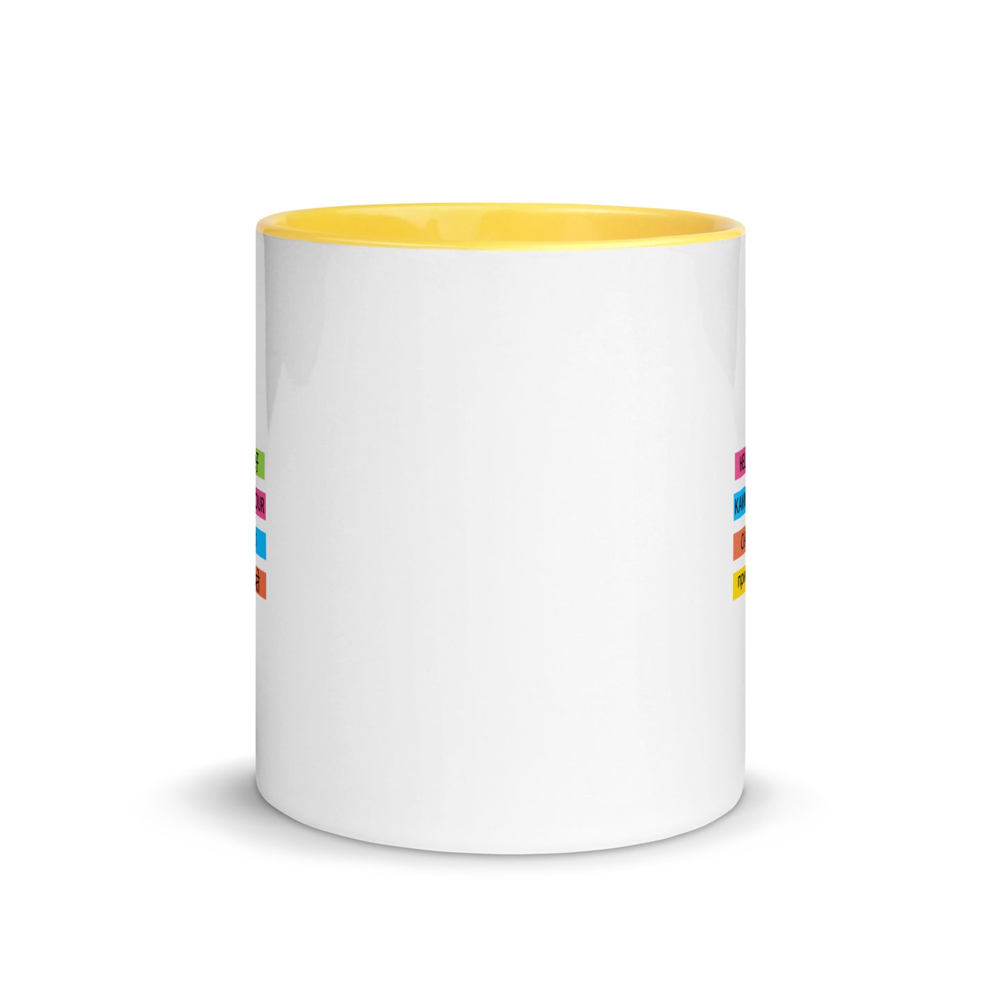 Multilingual Word Wall Mug