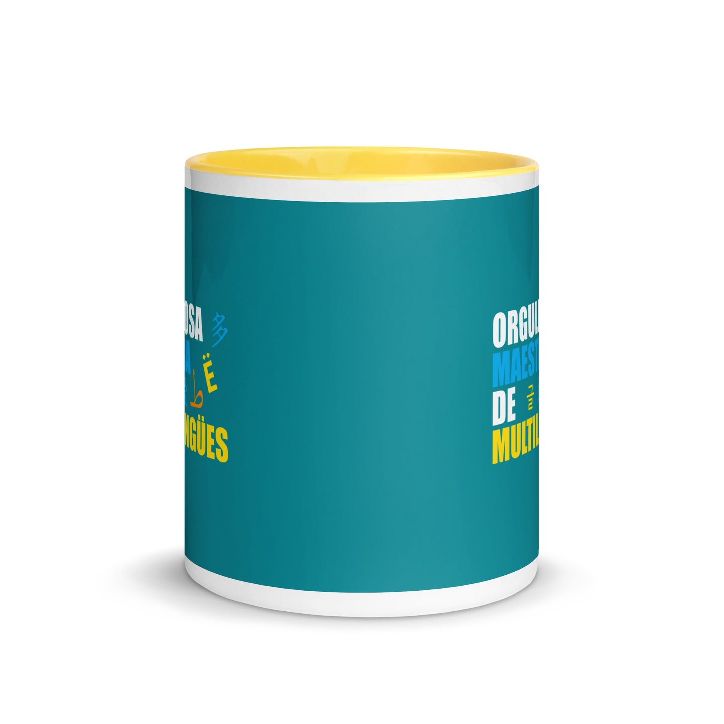 Multilingual Teacher Mug Inside (Spanish)