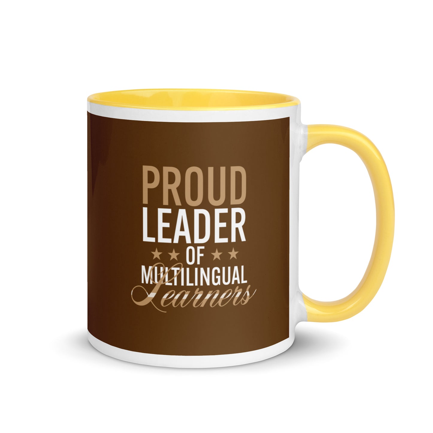 Multilingual Learner Mug with Color Inside
