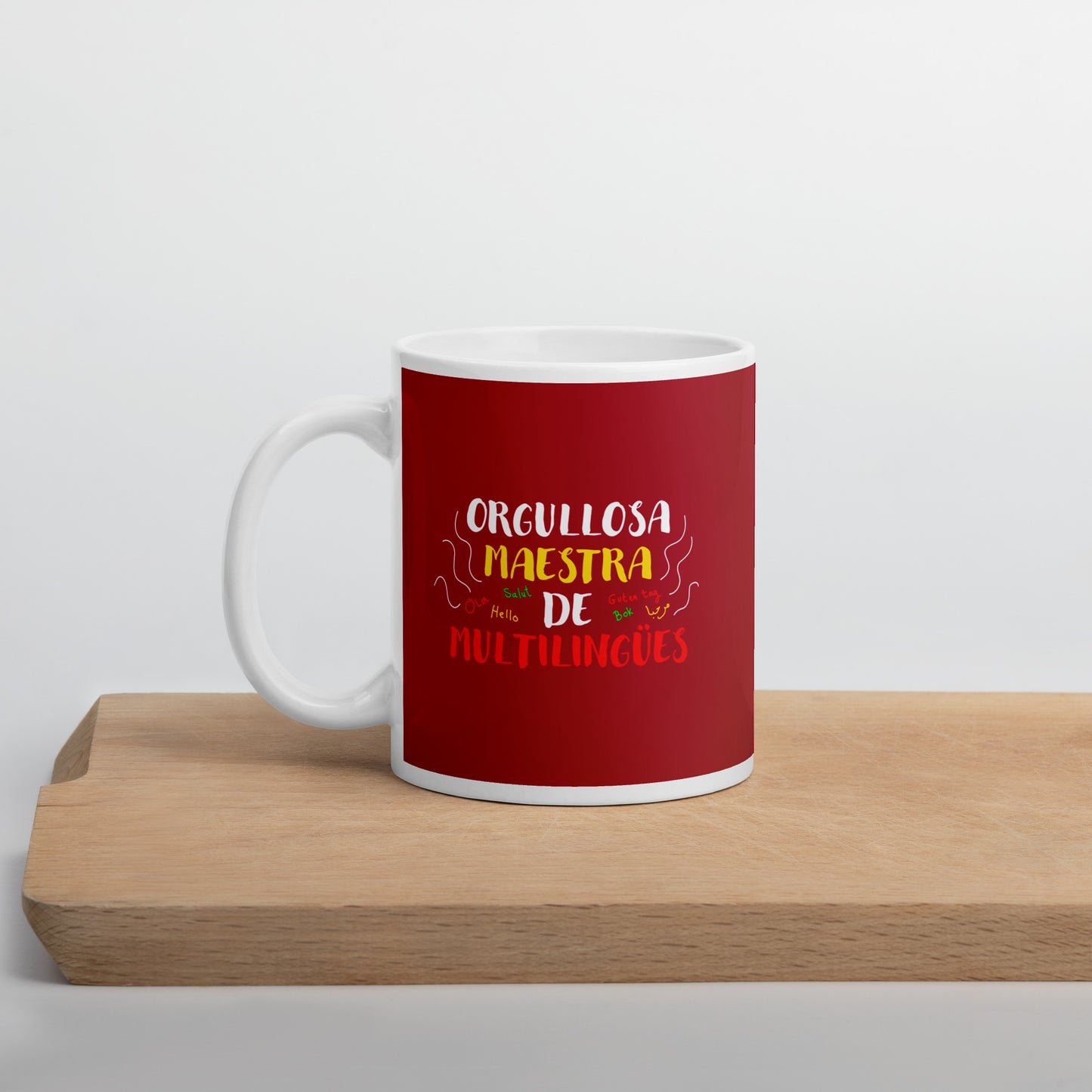 Multilingual Teacher Mug (Spanish)