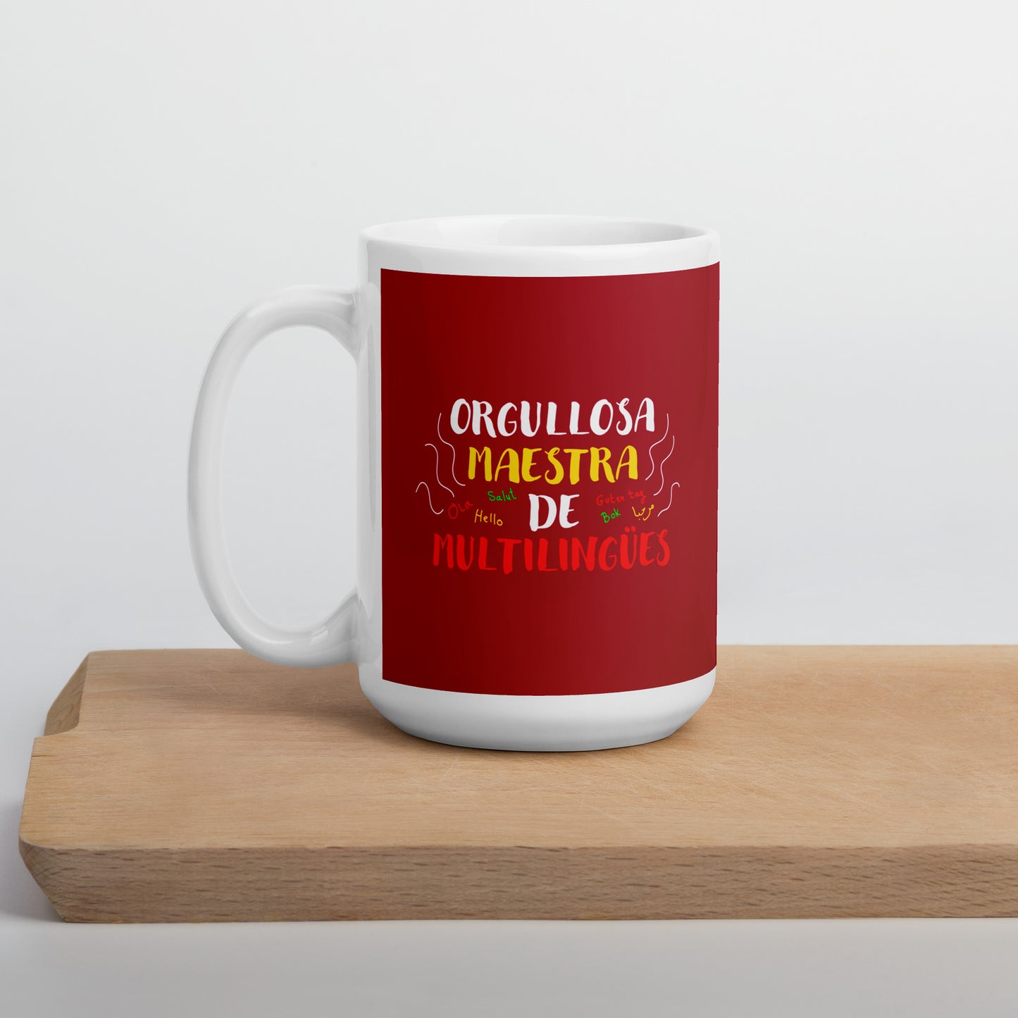 Multilingual Teacher Mug (Spanish)
