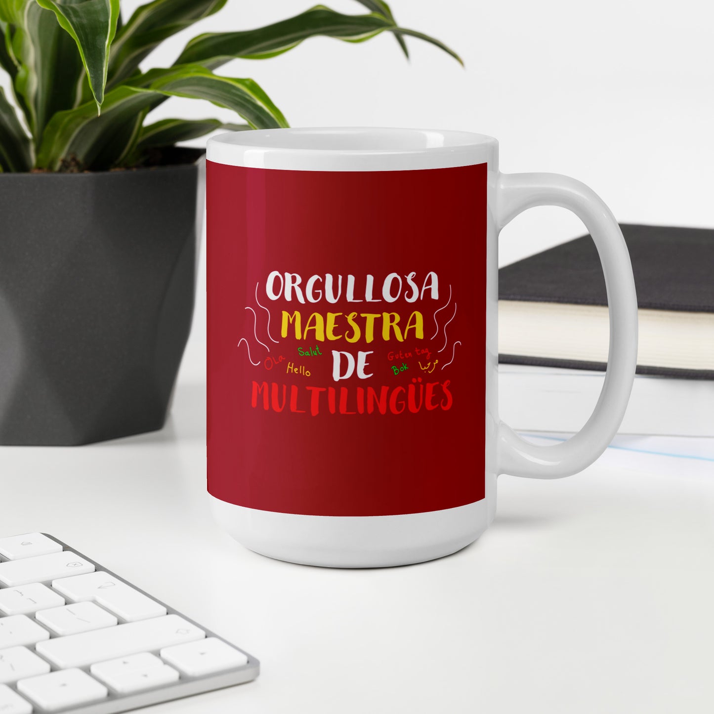 Multilingual Teacher Mug (Spanish)