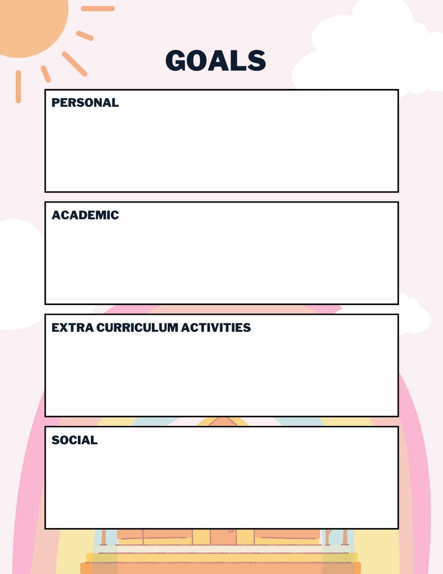 My Academic Planner (PDF Printable)