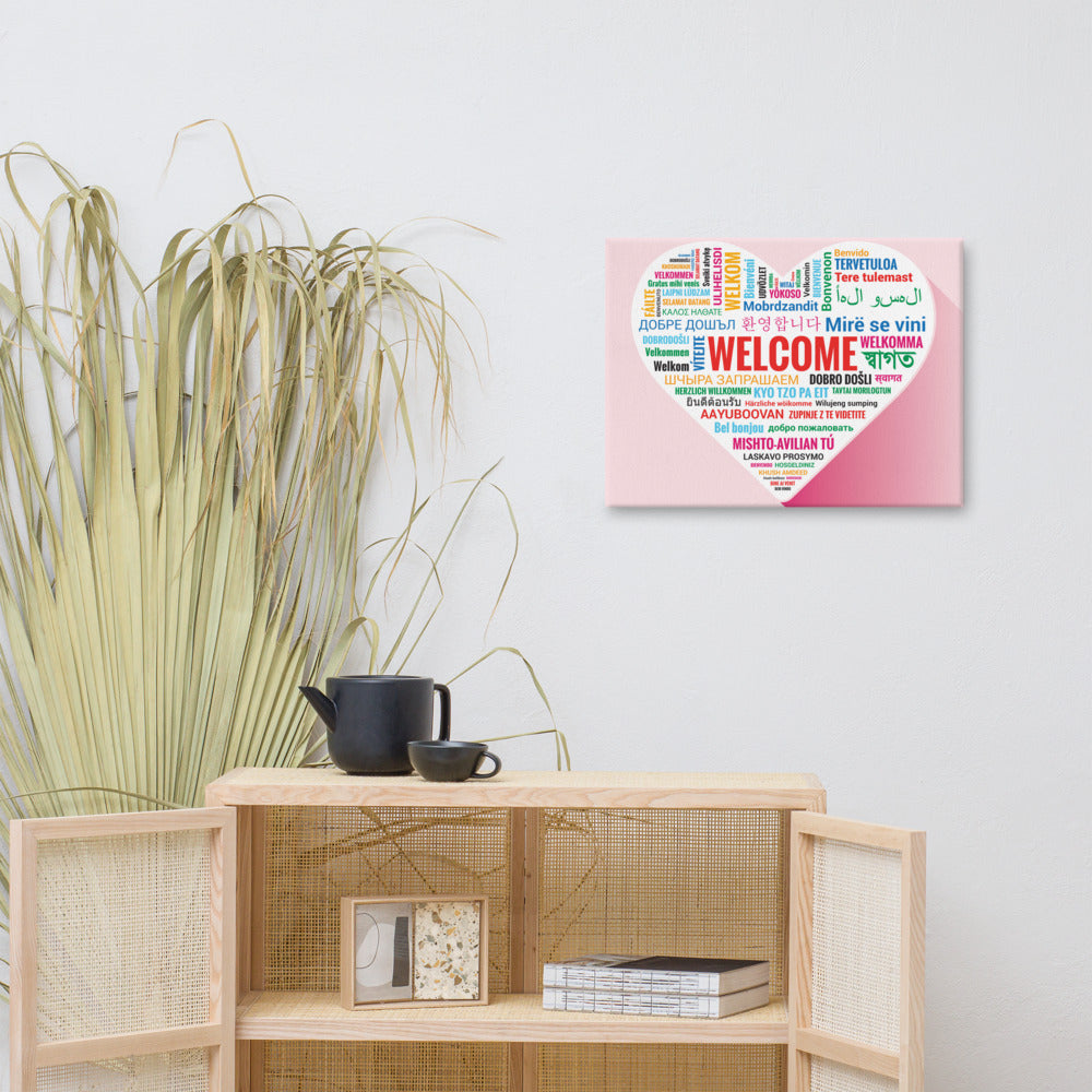 Welcome Canvas (Different Languages)